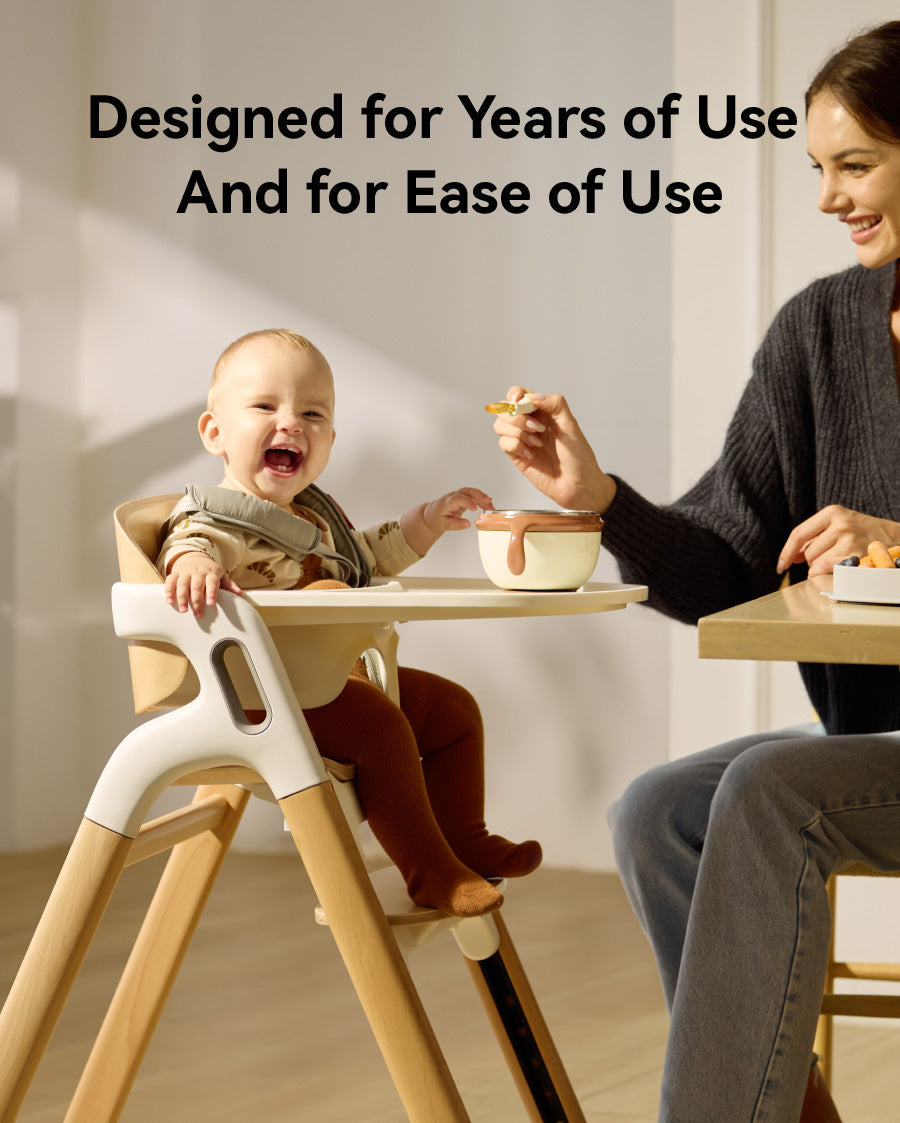 Momcozy DinerPal High Chair and Soft Cushion