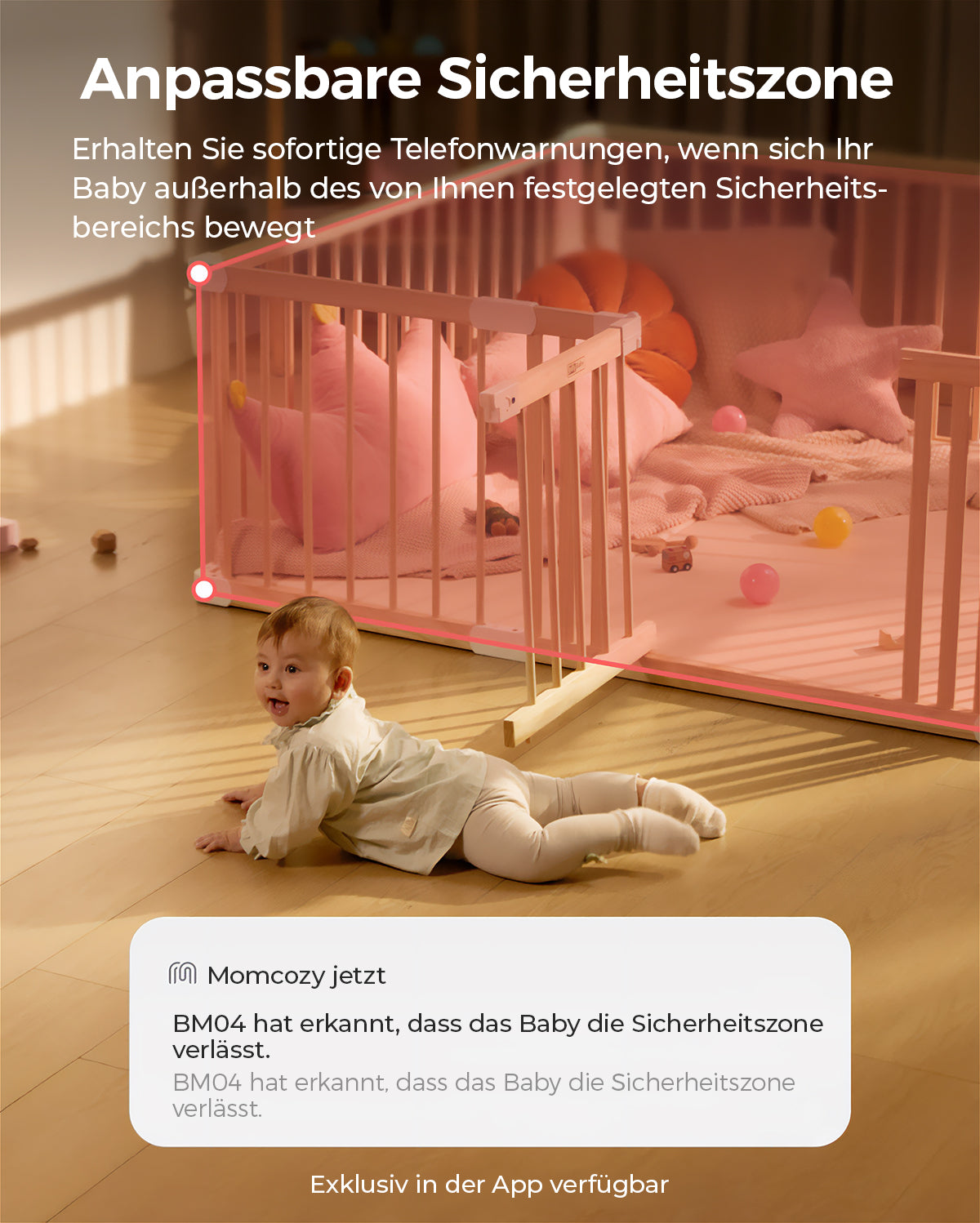 Momcozy 5-Zoll Dual-Mode Intelligentes Babyphone-BM04