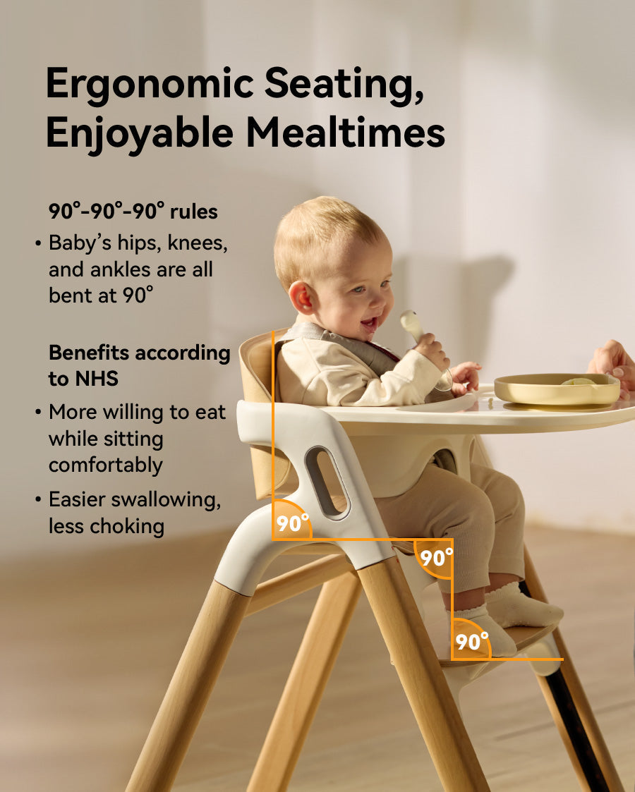 Momcozy DinerPal High Chair and Soft Cushion