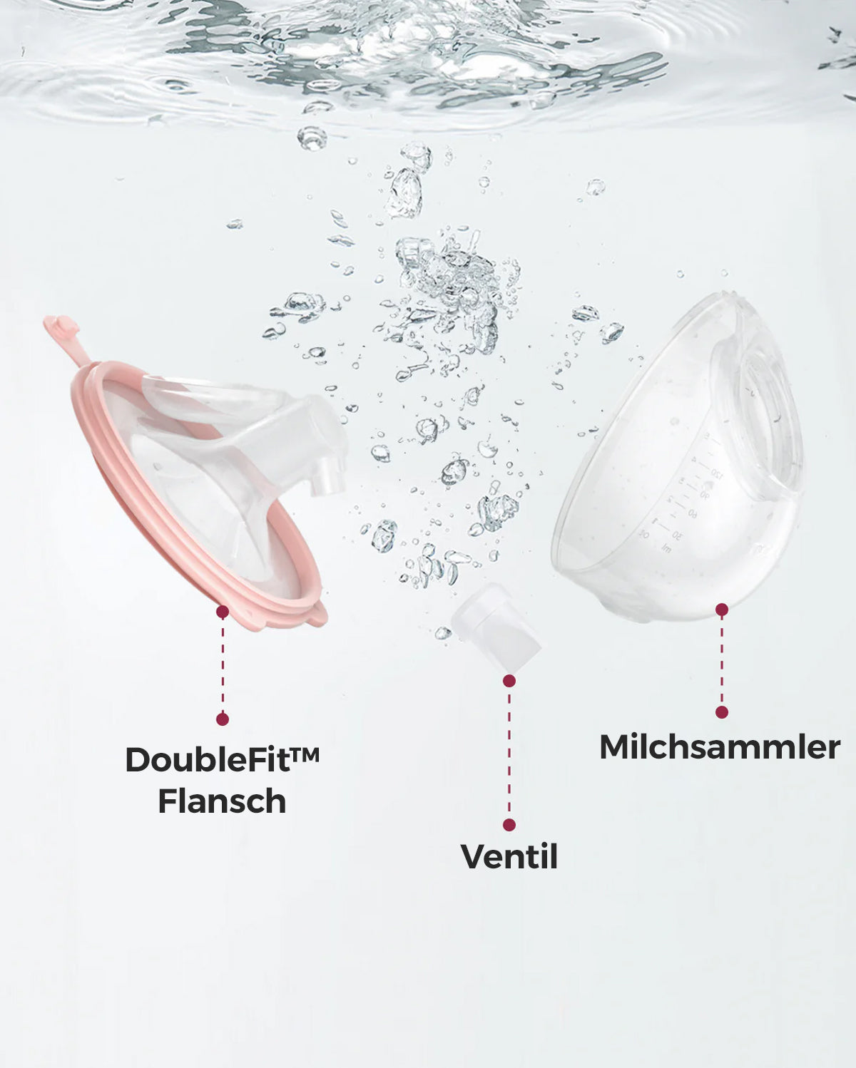 V2 Pro Tragbare Milchpumpe in Krankenhausqualität - Ultraleicht & Leistungsstark