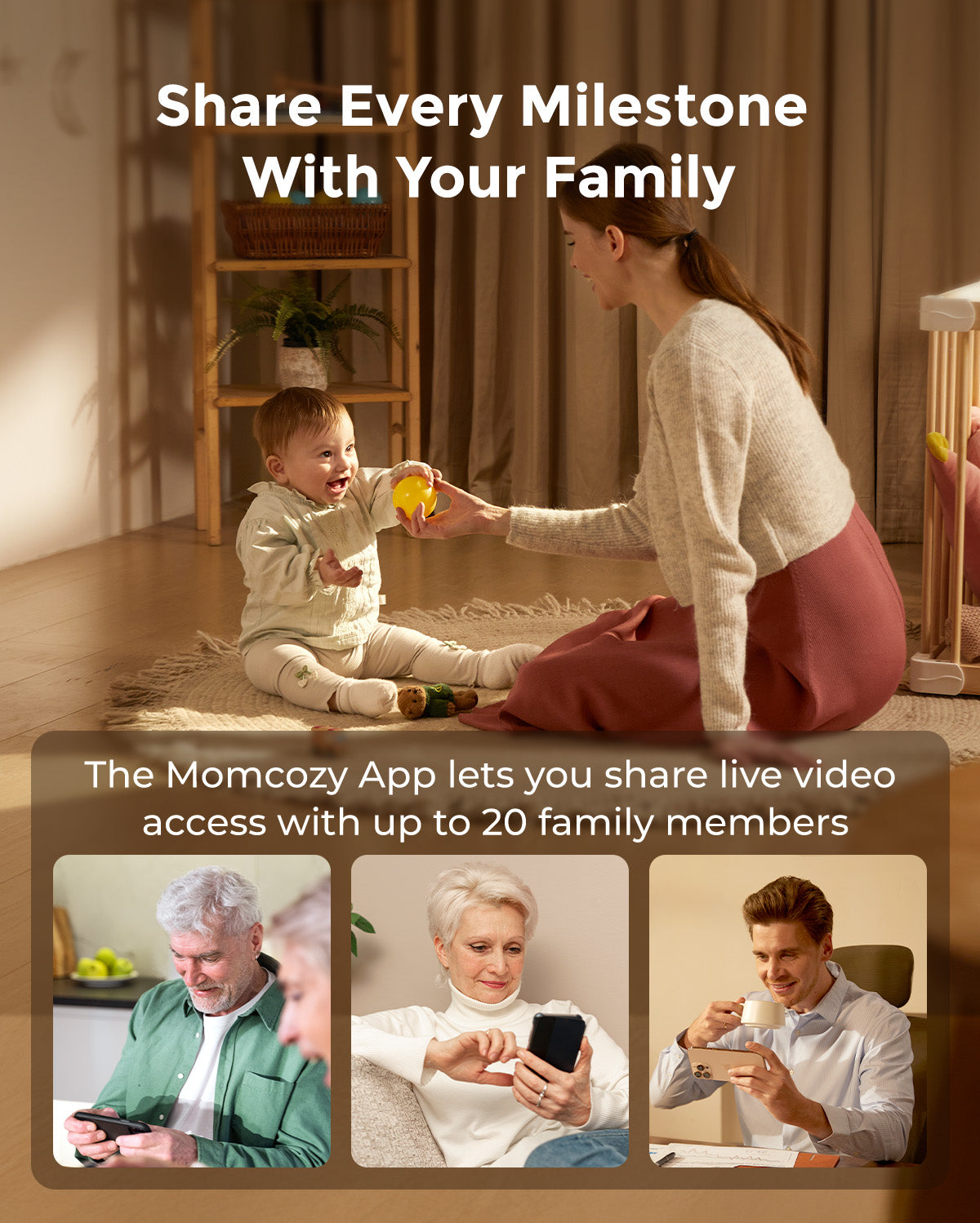 1080p Full HD Camera for Video Baby Monitor BM04
