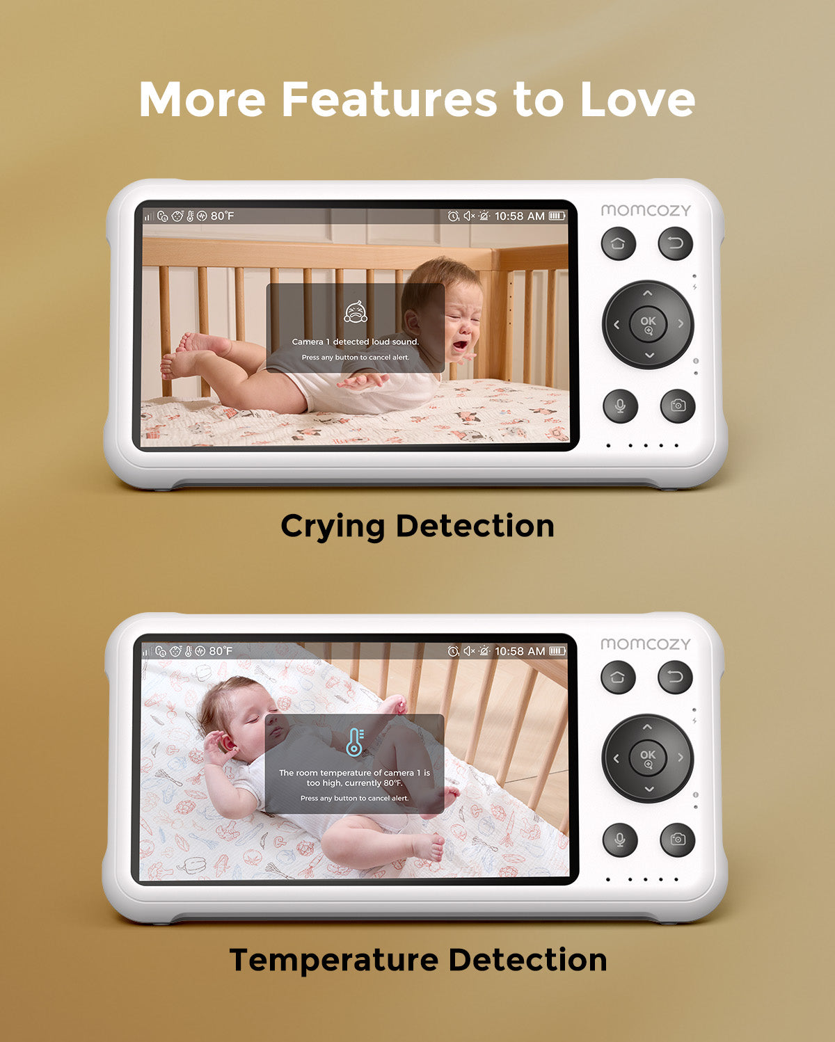 1080p Full HD Camera for Video Baby Monitor BM04