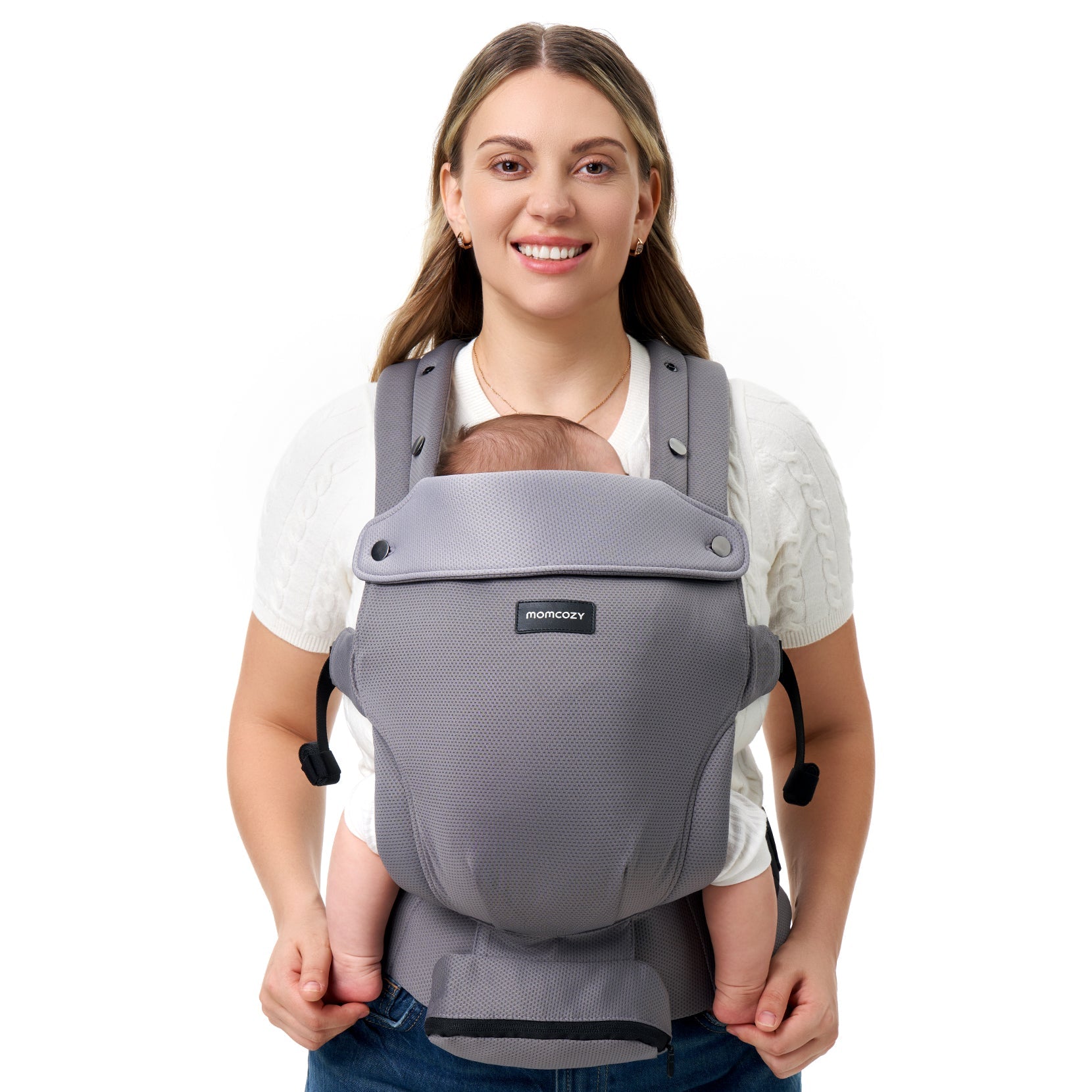 Momcozy WeeSnug Babytrage für Neugeborene
