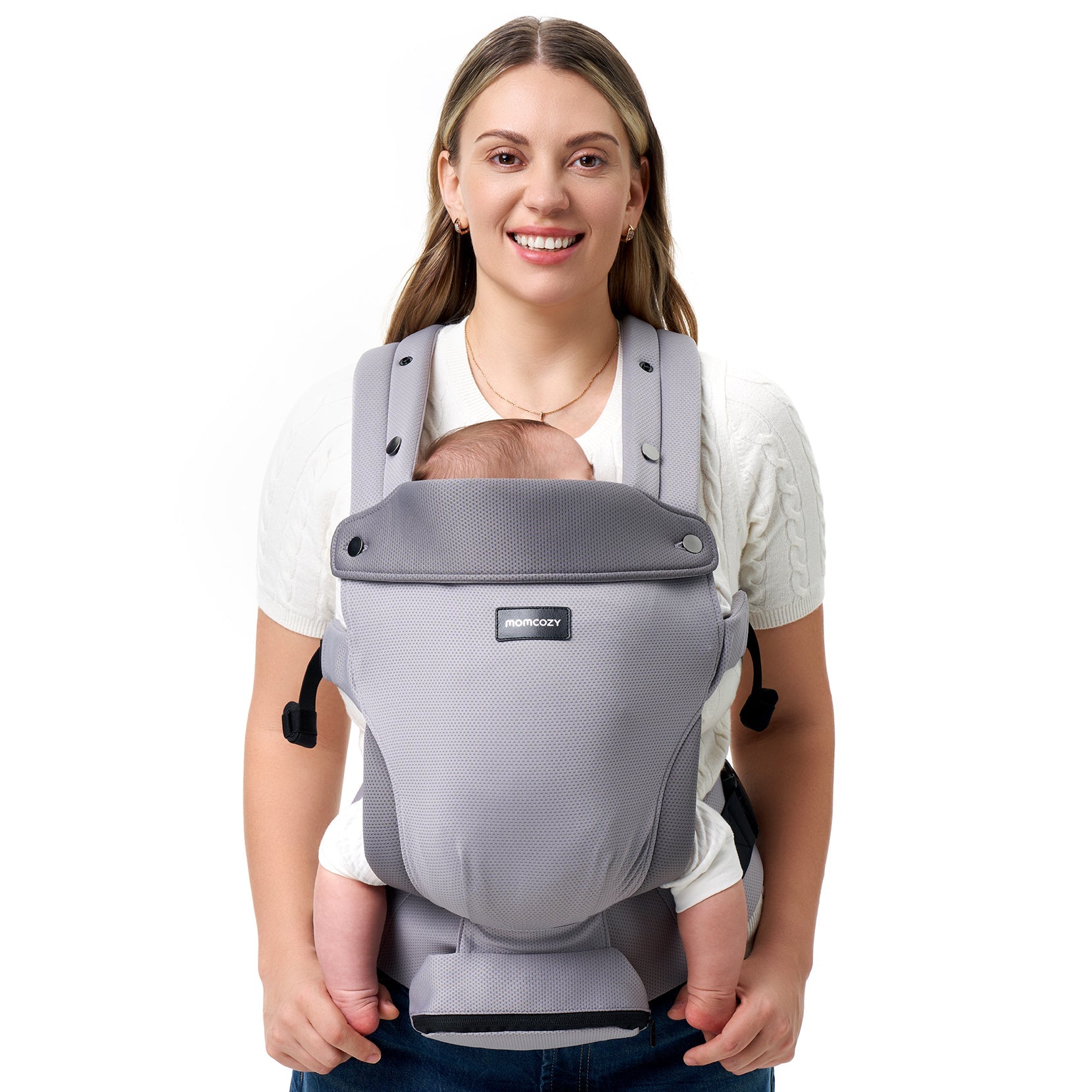 Momcozy WeeSnug Babytrage für Neugeborene