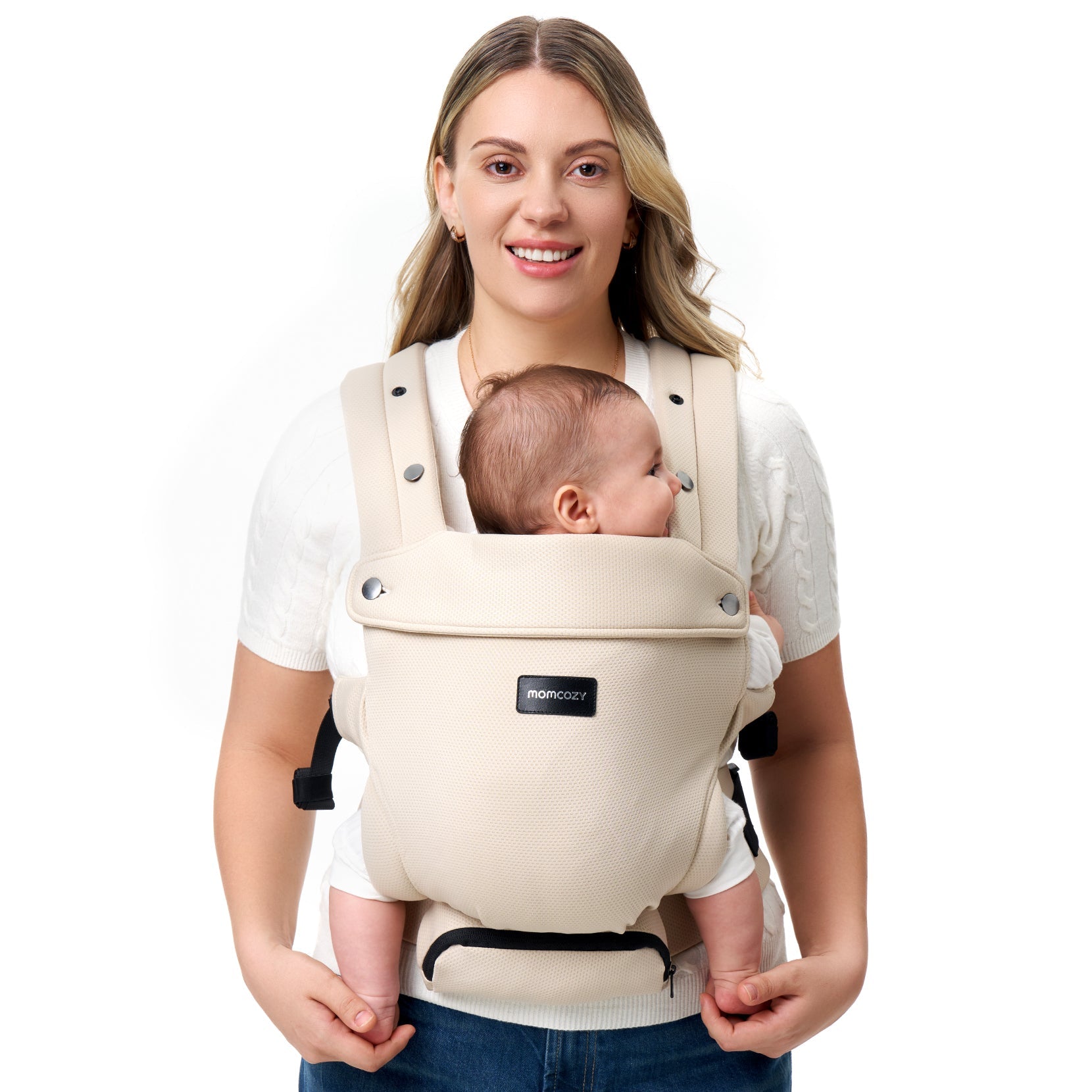 Momcozy WeeSnug Babytrage für Neugeborene