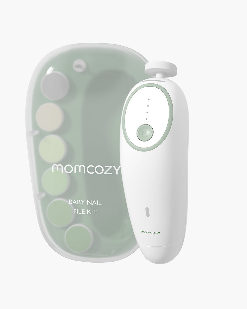 Momcozy Elektrische Babynagelfeile - Geräuscharm