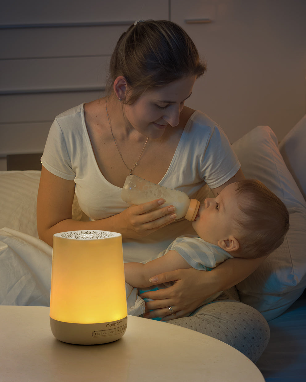 Intelligente Baby Sound Maschine - App Fernbedienung