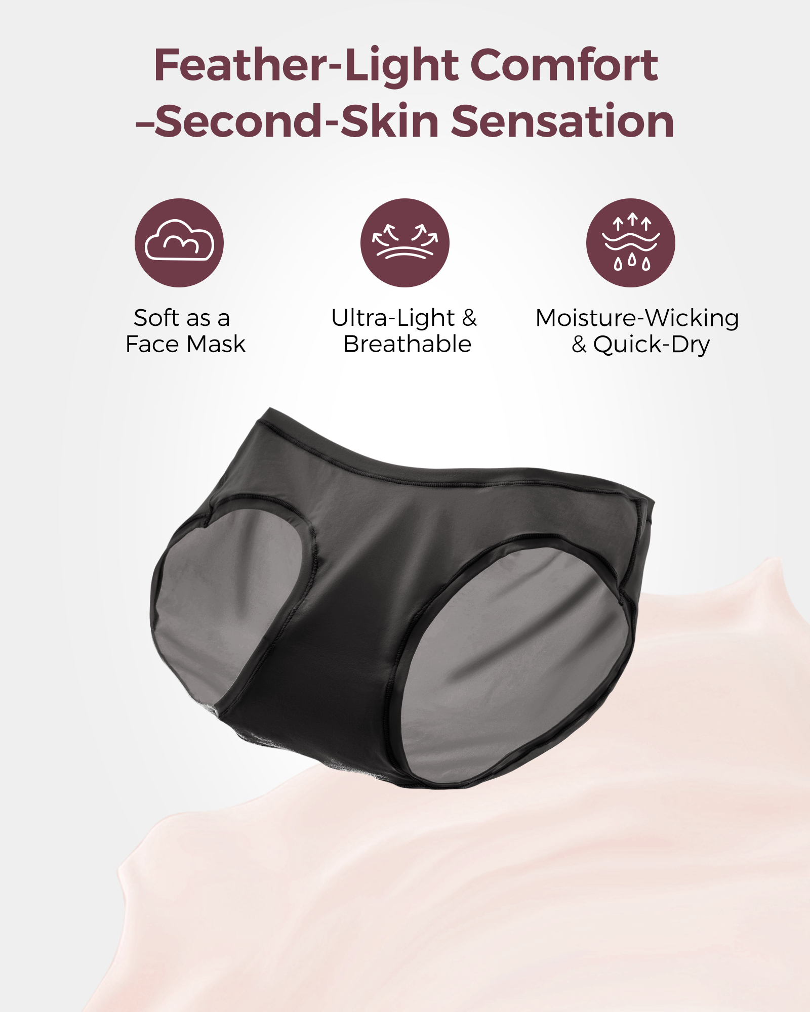 Momcozy SkinHug Mask-Feel Maternity Underwear - 3 Pack