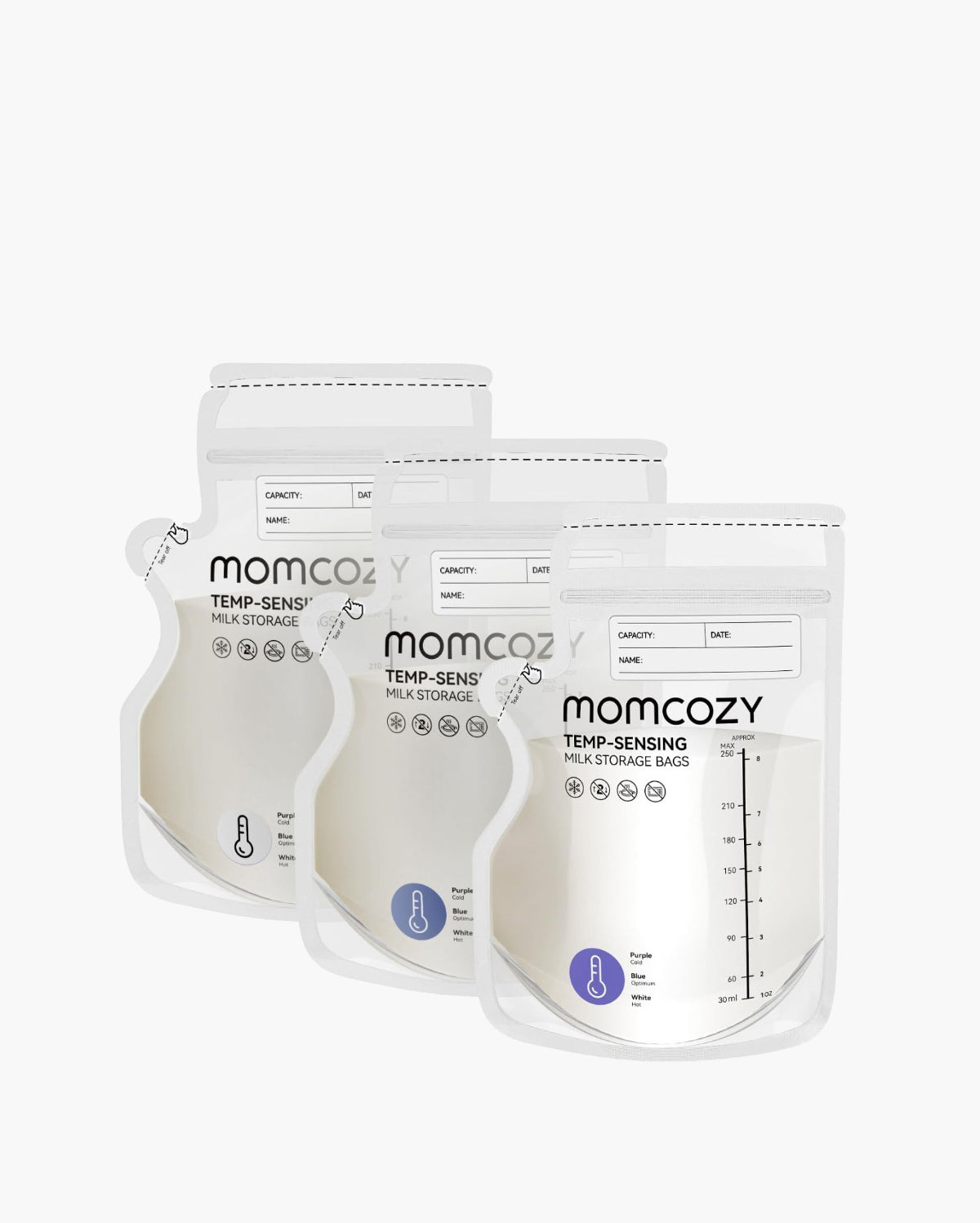 Momcozy Milchaufbewahrungsbeutel mit Ausgießer