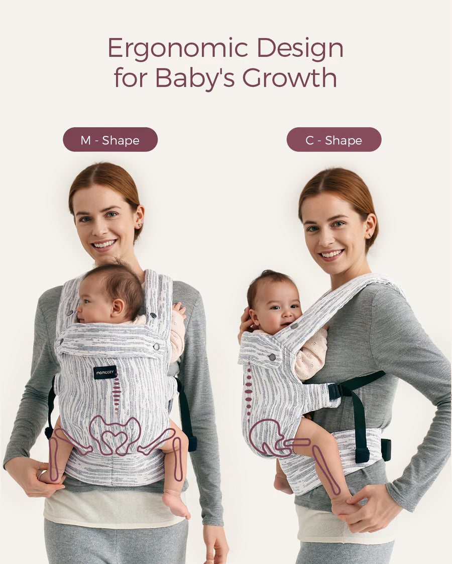 Momcozy PureHug Baby Carrier - Black