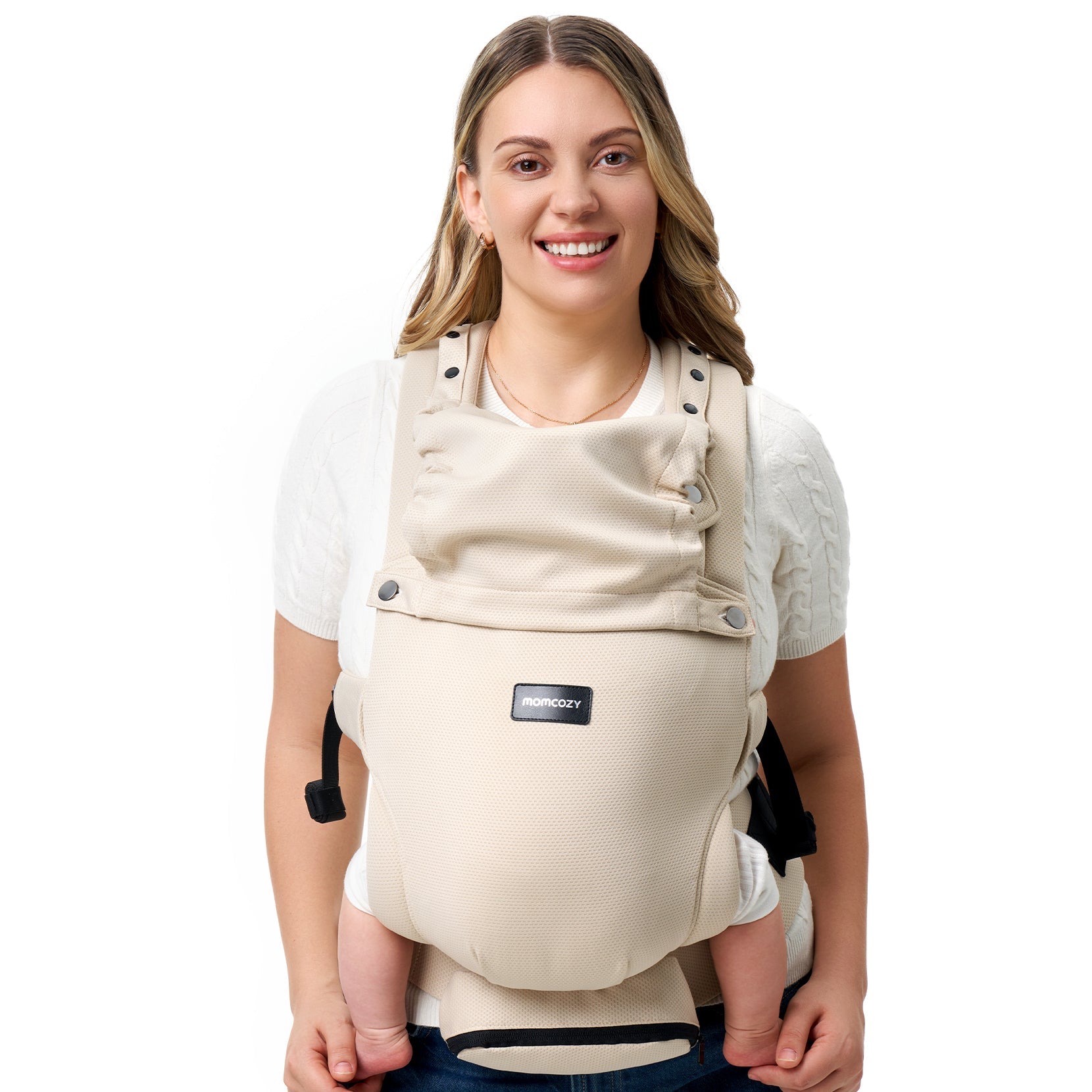Momcozy WeeSnug Babytrage für Neugeborene
