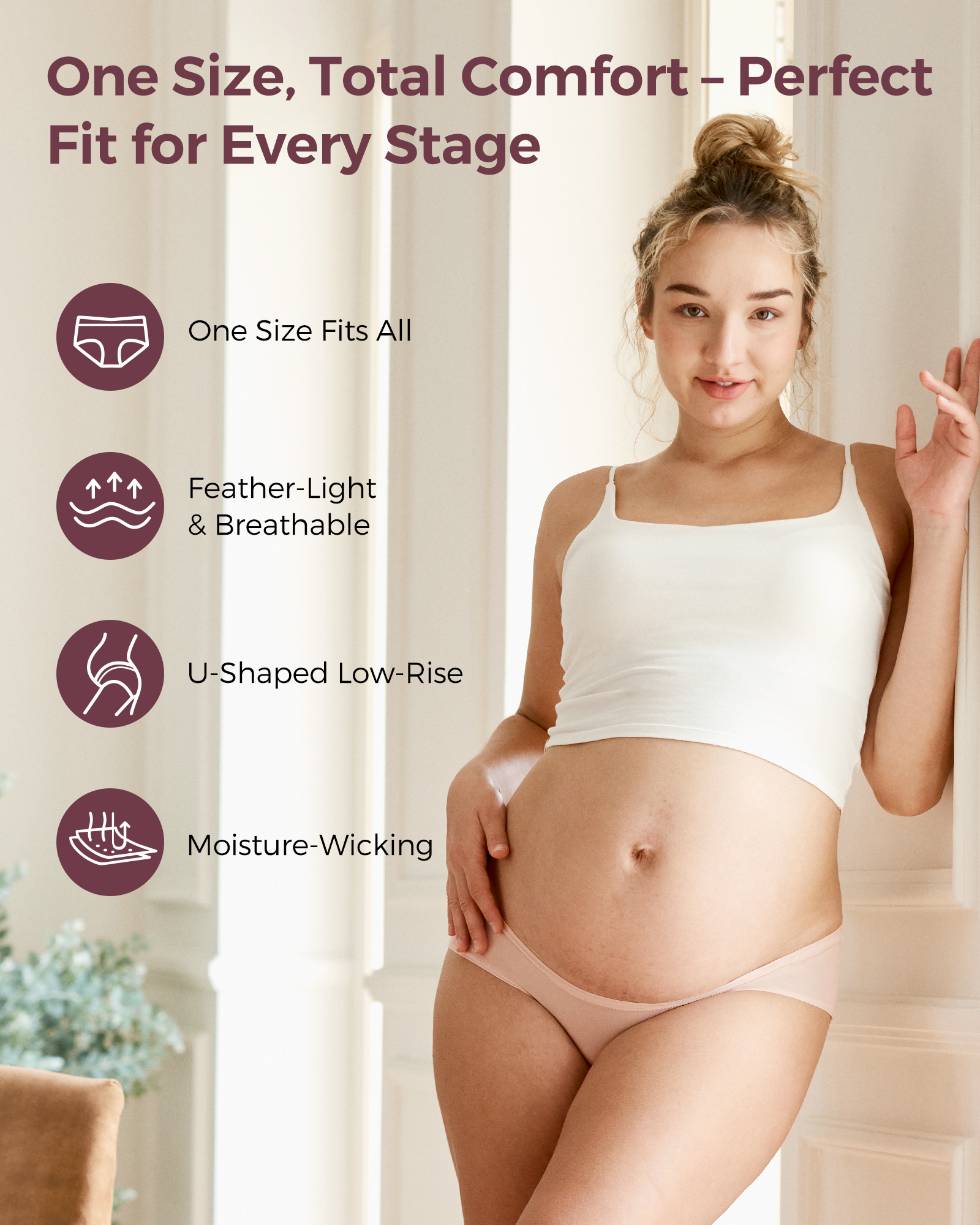 Momcozy SkinHug Mask-Feel Maternity Underwear