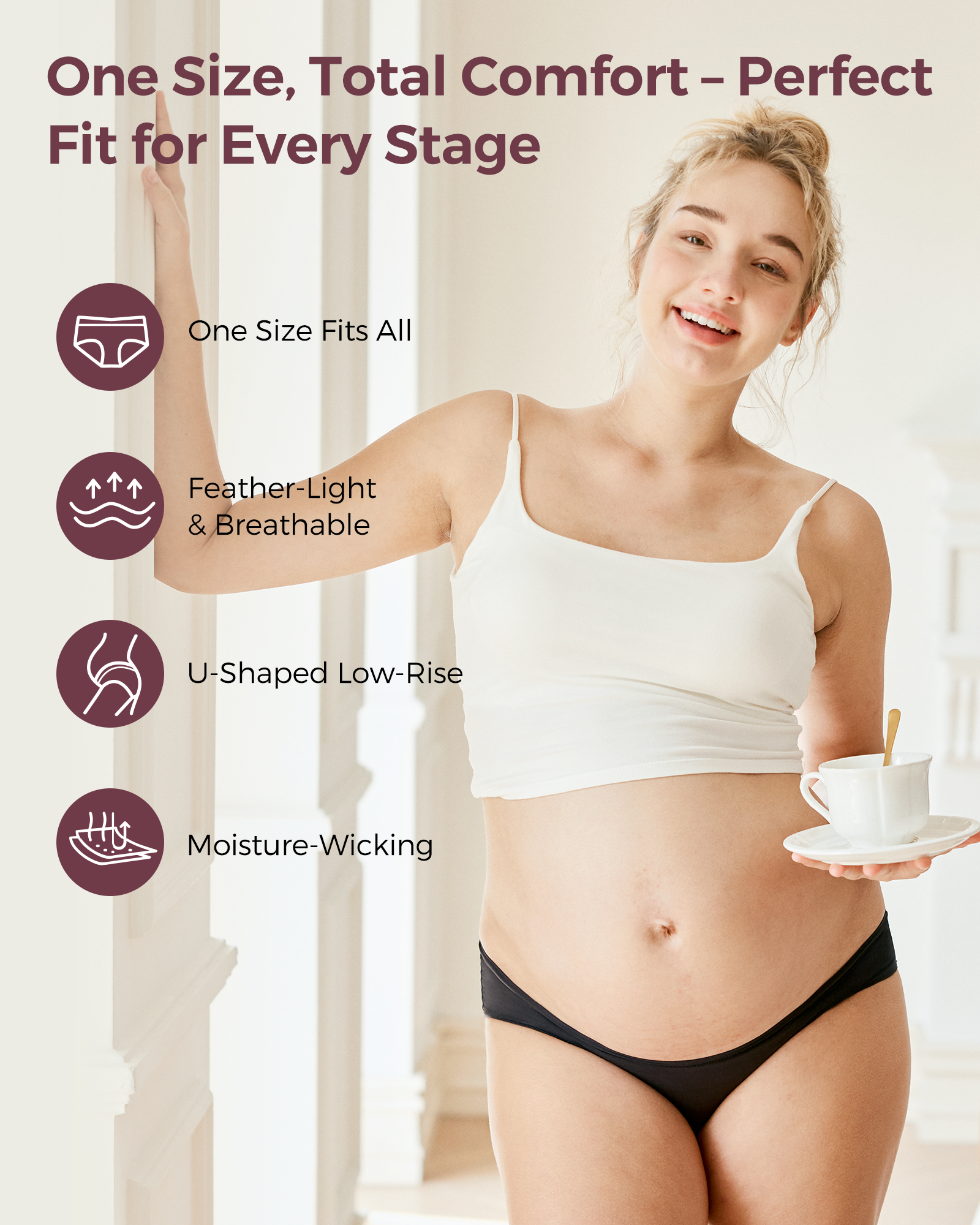 Momcozy SkinHug Mask-Feel Maternity Underwear