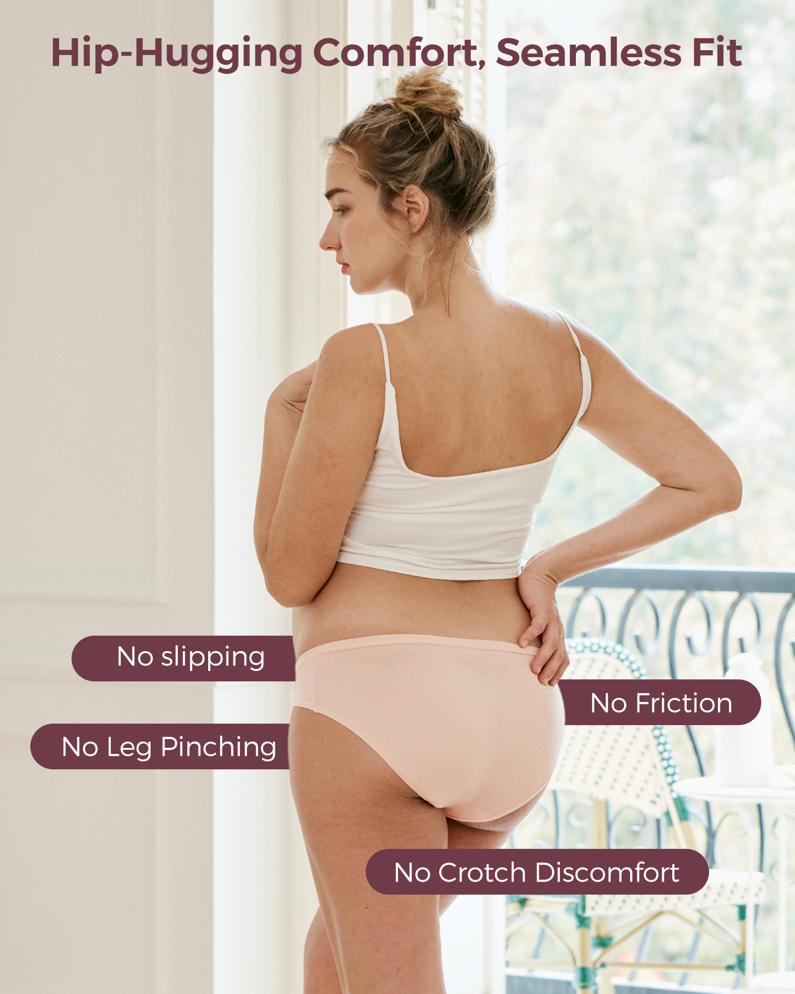 Momcozy SkinHug Mask-Feel Maternity Underwear - 3 Pack