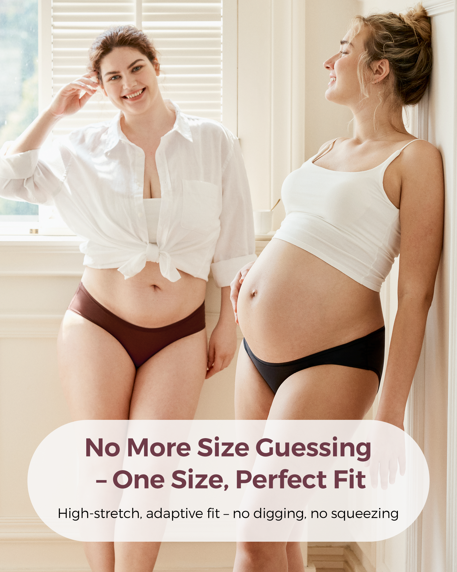 Momcozy SkinHug Mask-Feel Maternity Underwear - 3 Pack