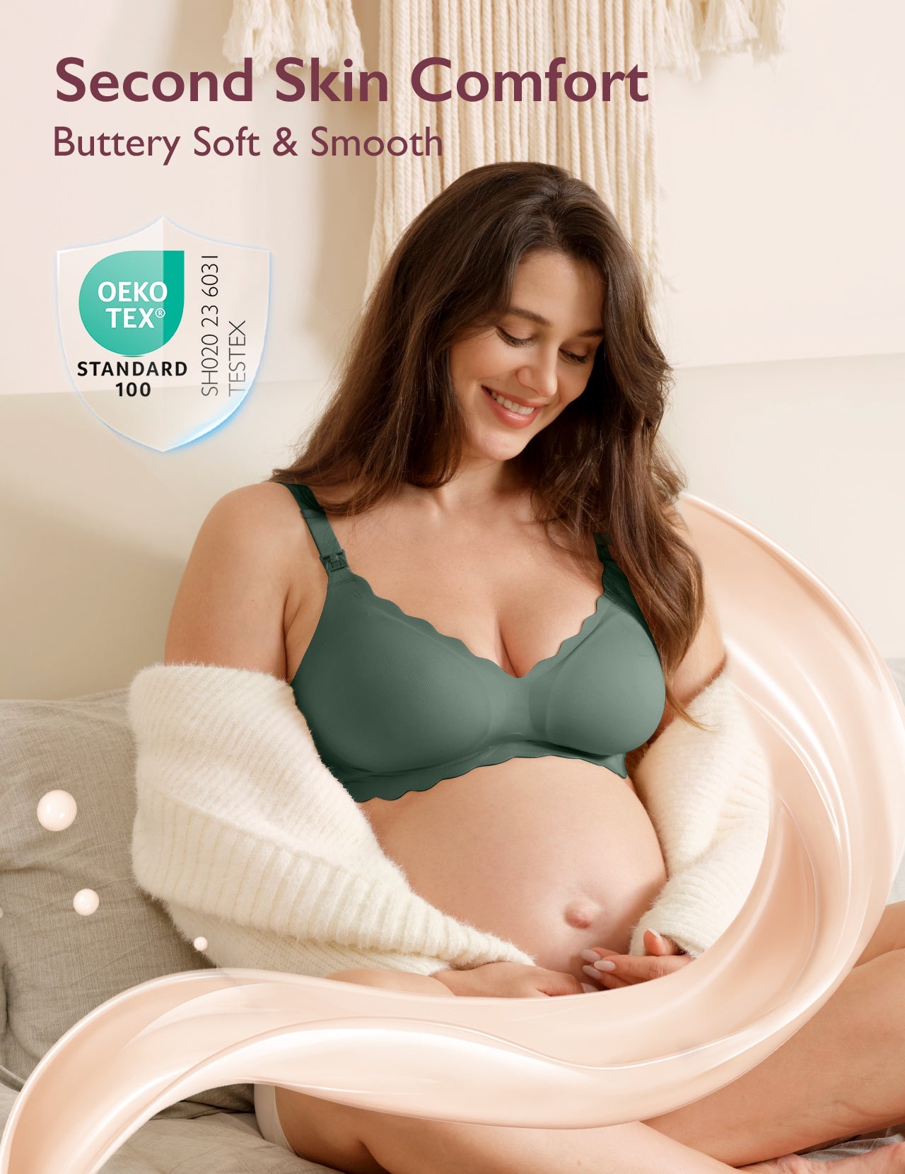 Jelly Strip - Nahtloser floraler Push-up Still-BH -YN46 1.0