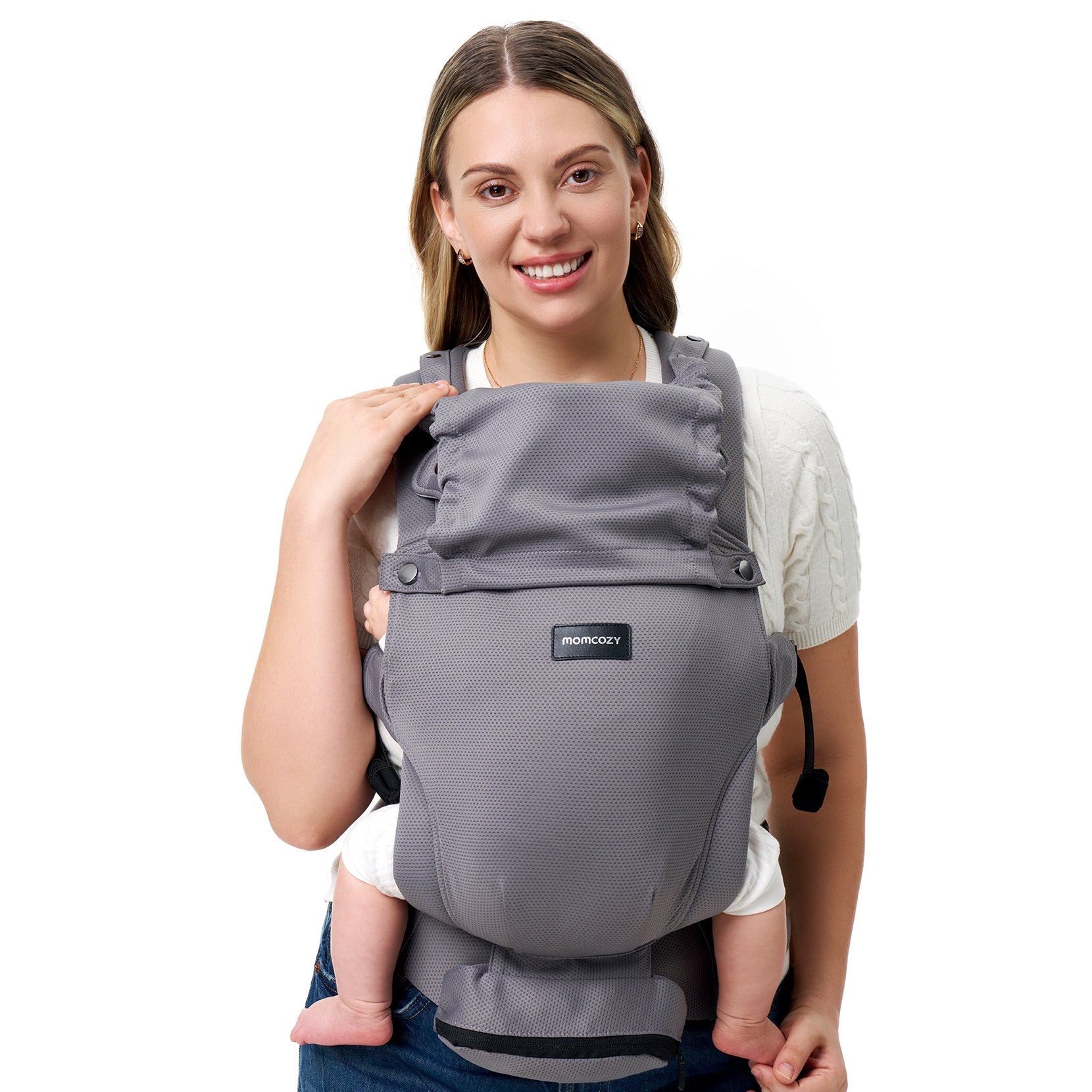 Momcozy WeeSnug Babytrage für Neugeborene