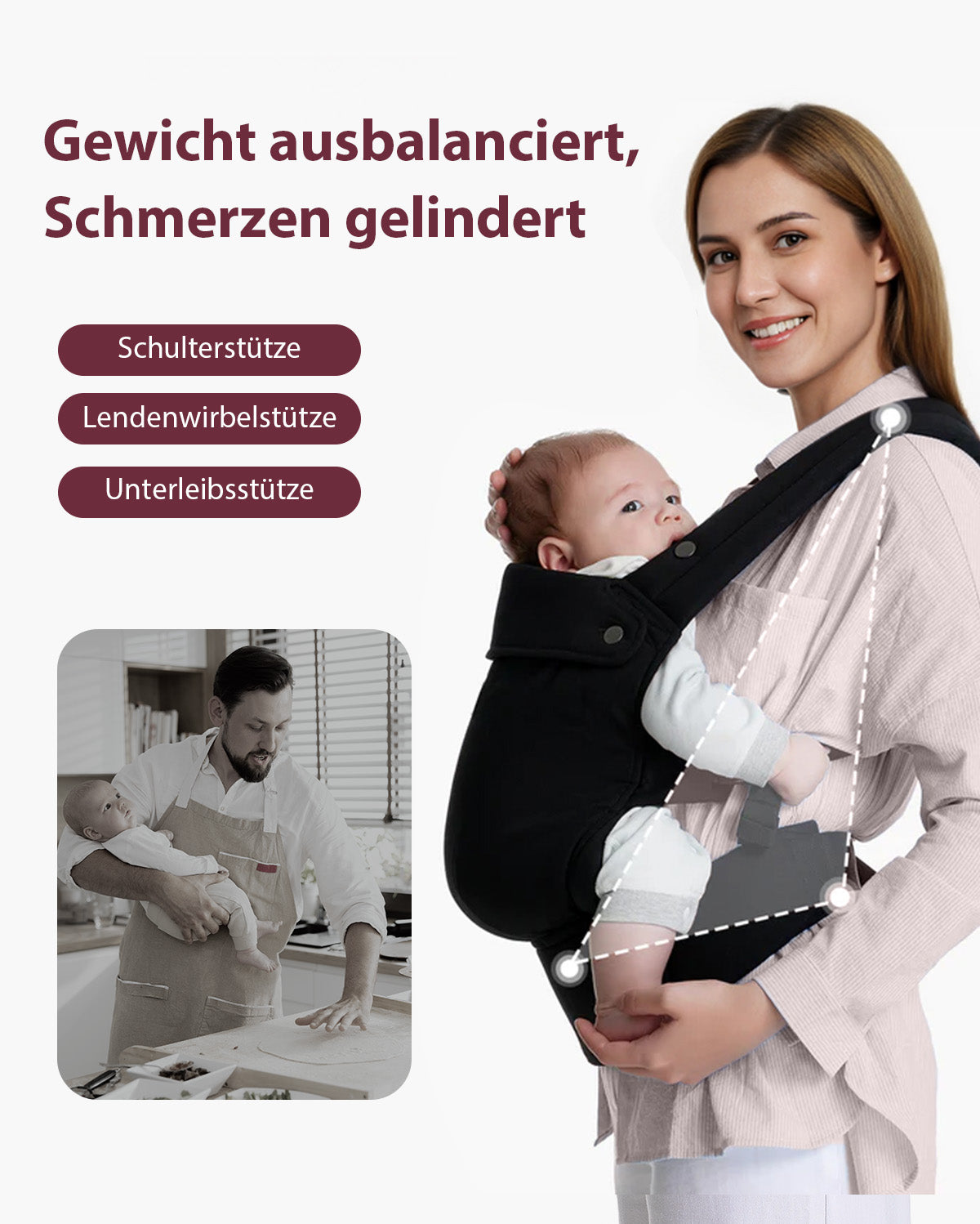 Momcozy PureHug Babytrage