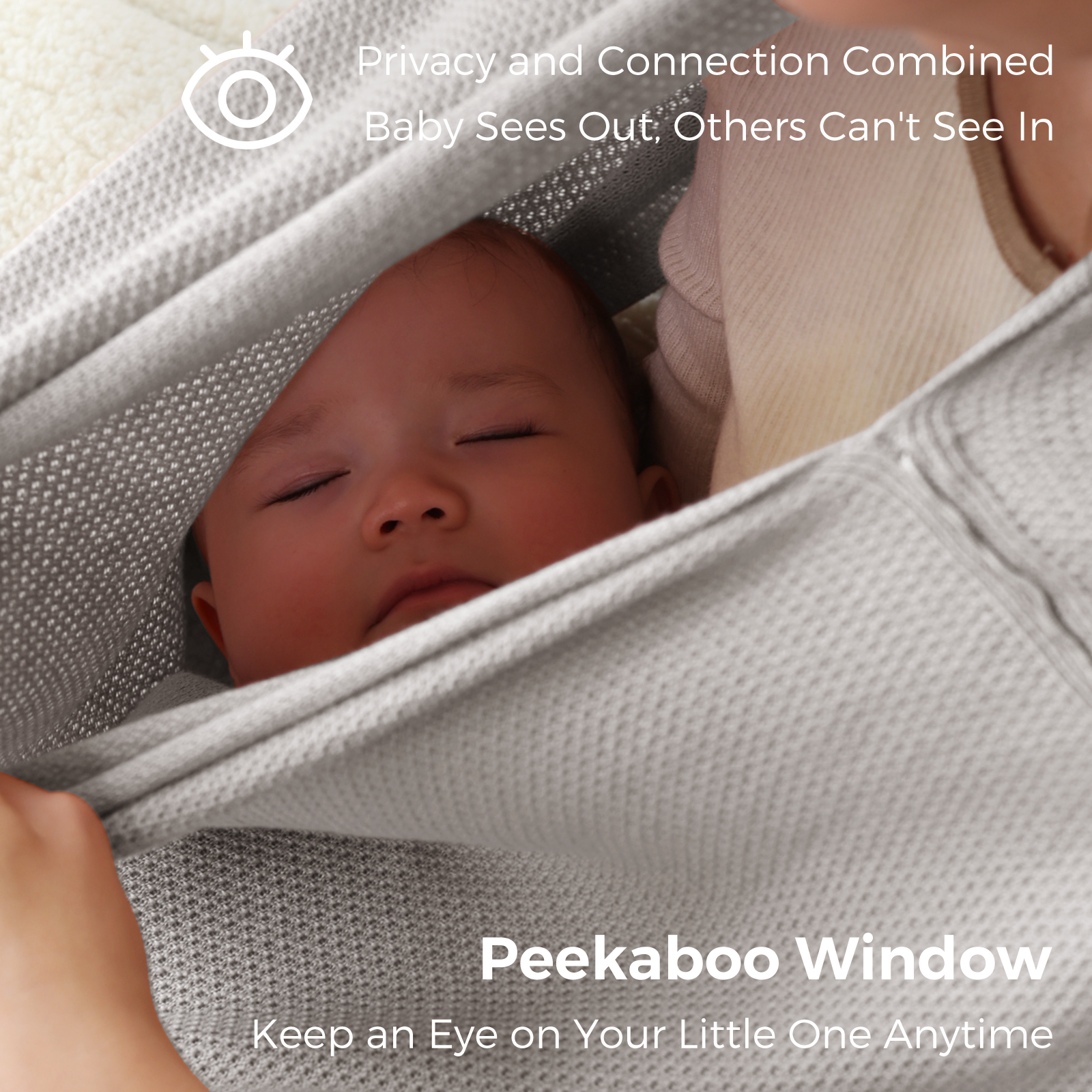 Momcozy Stilldecke - Weicher, atmungsaktiver, vielseitig einsetzbarer Poncho