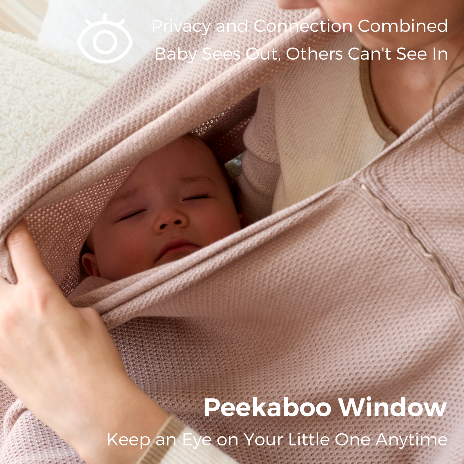 Momcozy Stilldecke - Weicher, atmungsaktiver, vielseitig einsetzbarer Poncho
