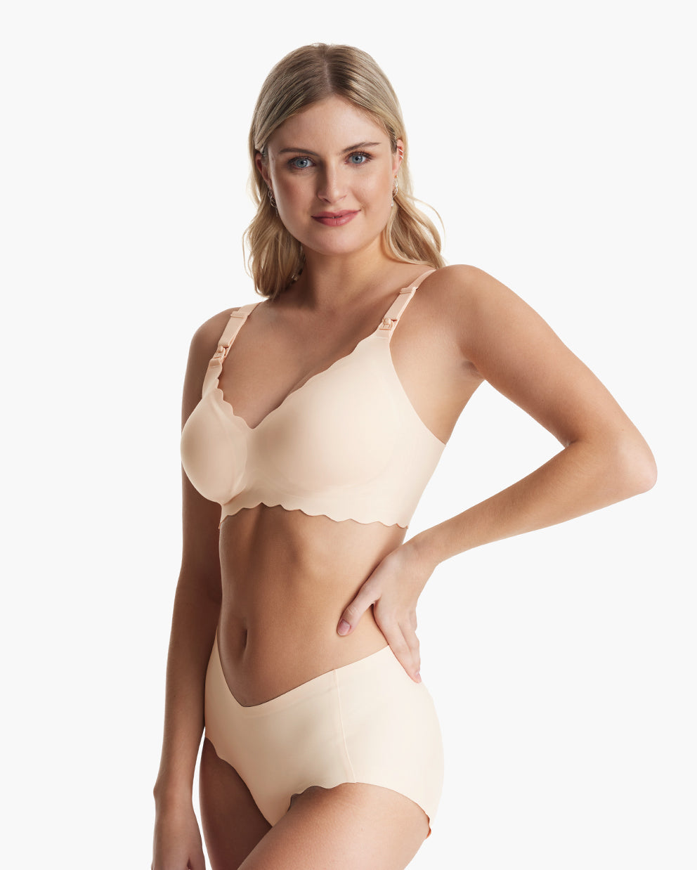 Jelly Strip - Nahtloser floraler Push-up Still-BH -YN46 1.0