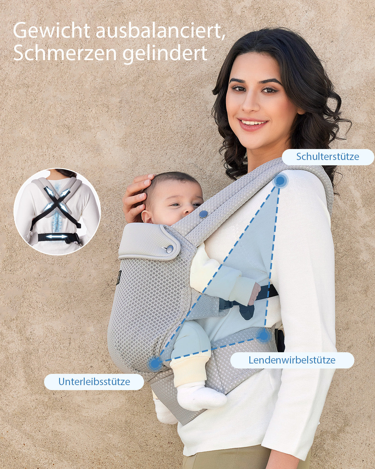 Momcozy PureHug Babytrage