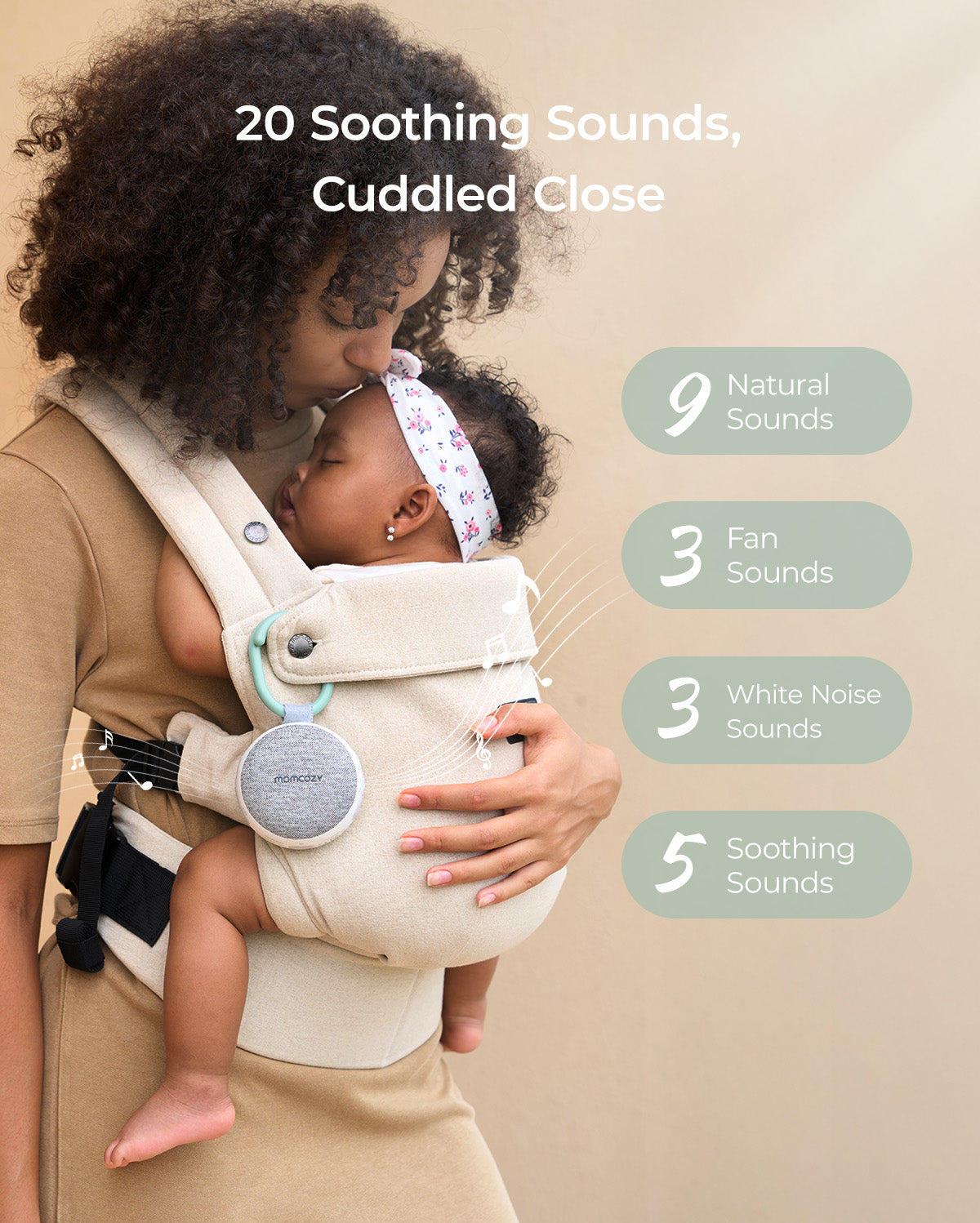 Sleep Bundle: Portable Sound Machine and Dual-mode Baby Monitor BM04