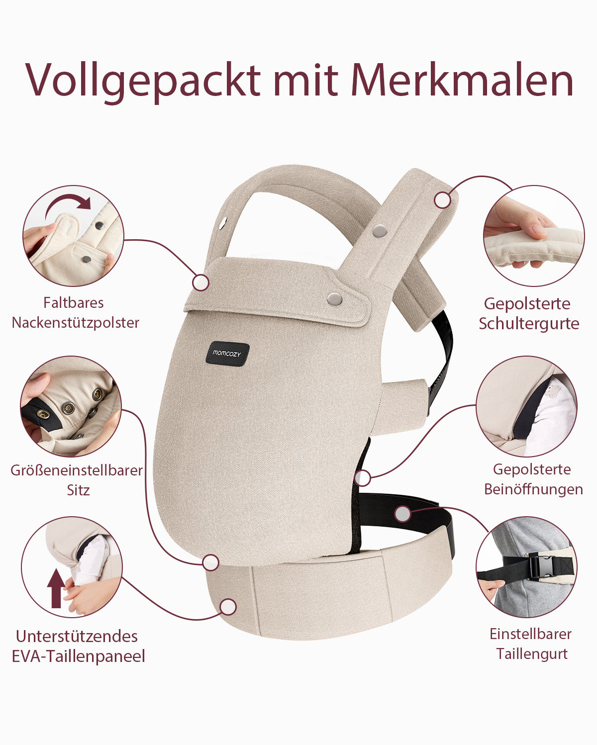 Momcozy PureHug Babytrage