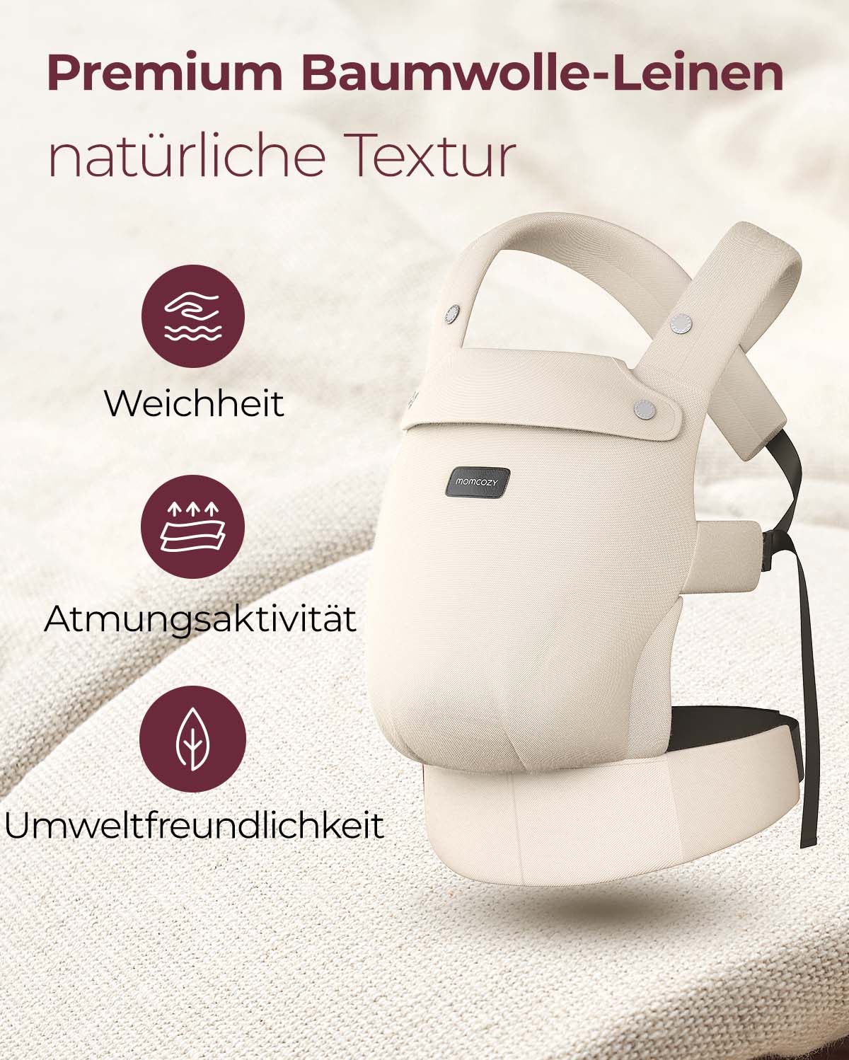 Momcozy GentleTouch Babytrage