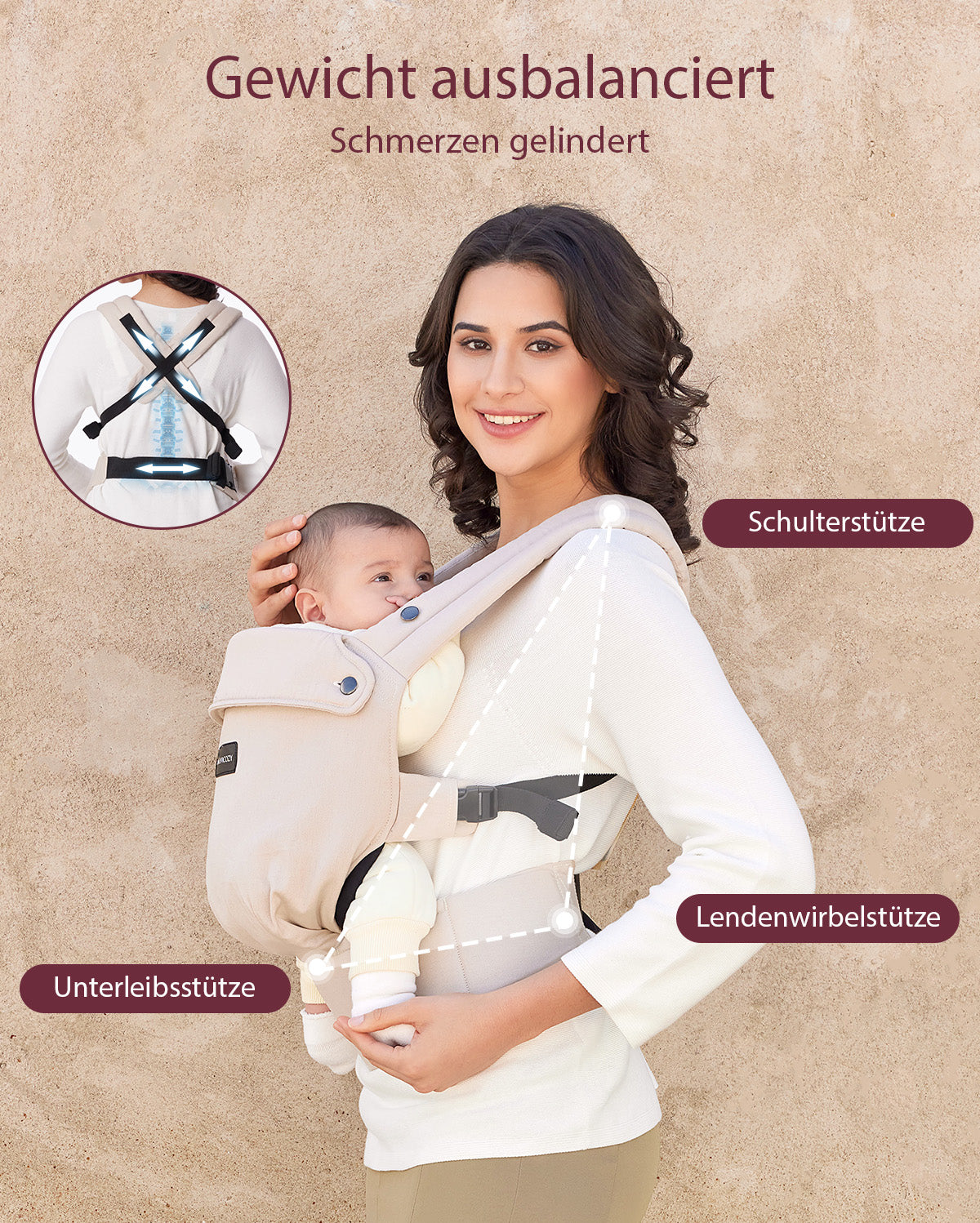 Momcozy PureHug Babytrage