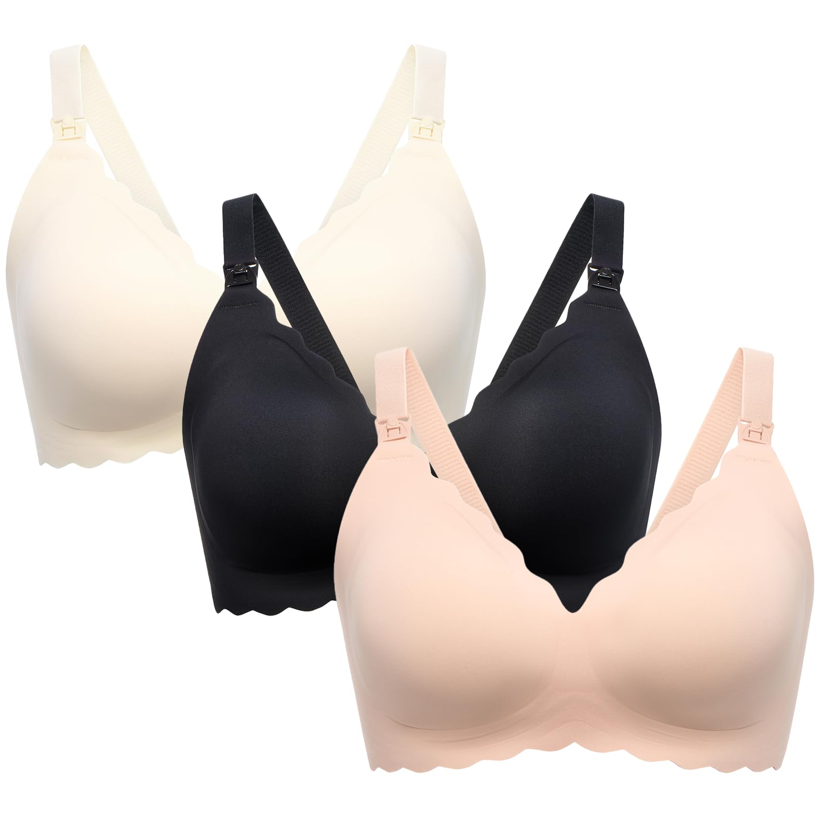 Jelly Strip - Nahtloser floraler Push-up Still-BH -YN46 1.0