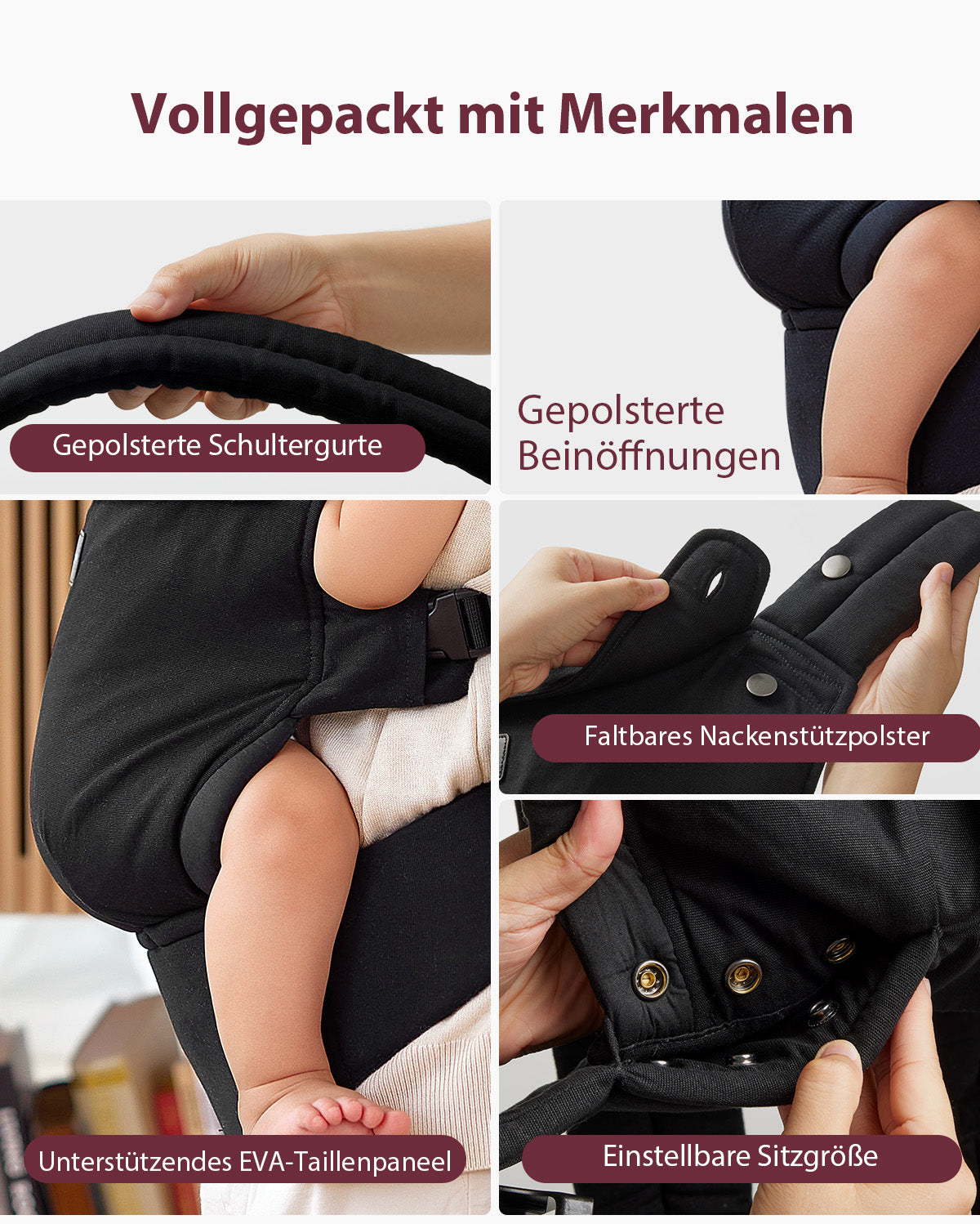 Momcozy PureHug Babytrage