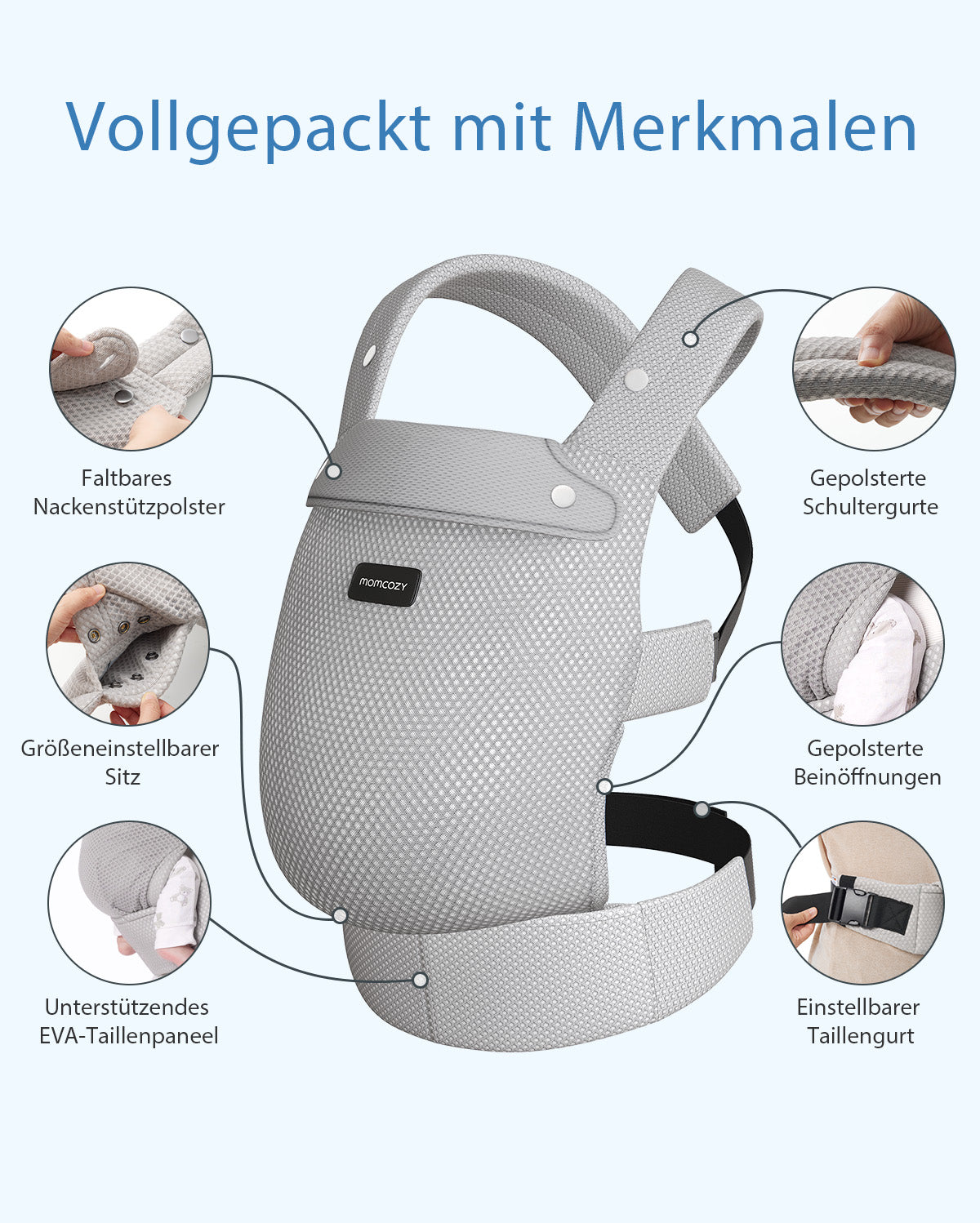 Momcozy PureHug Babytrage