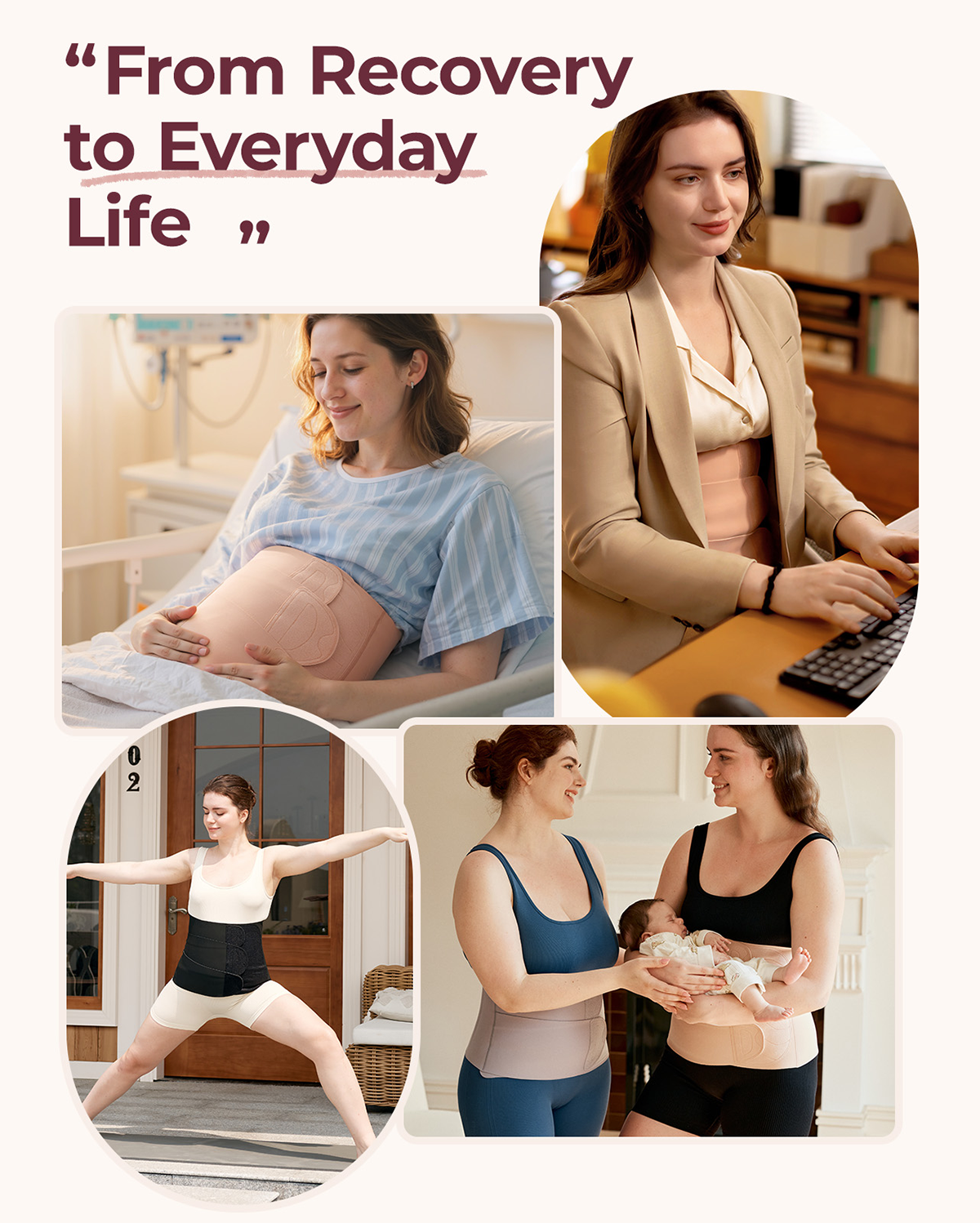 Momcozy Ergowrap Postpartum Belly Band