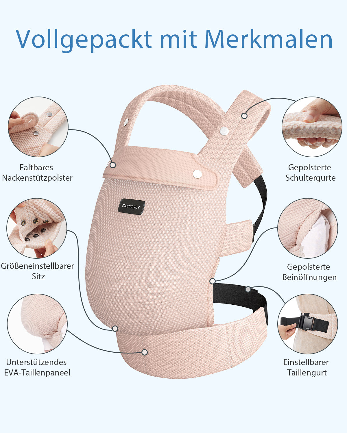 Momcozy PureHug Babytrage