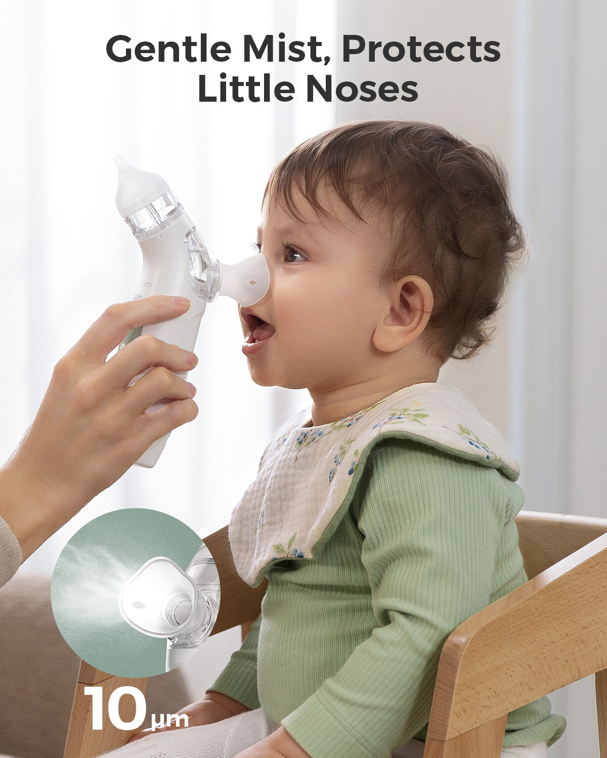 Momcozy 2-in-1 Spray & Suction Electric Nasal Aspirator
