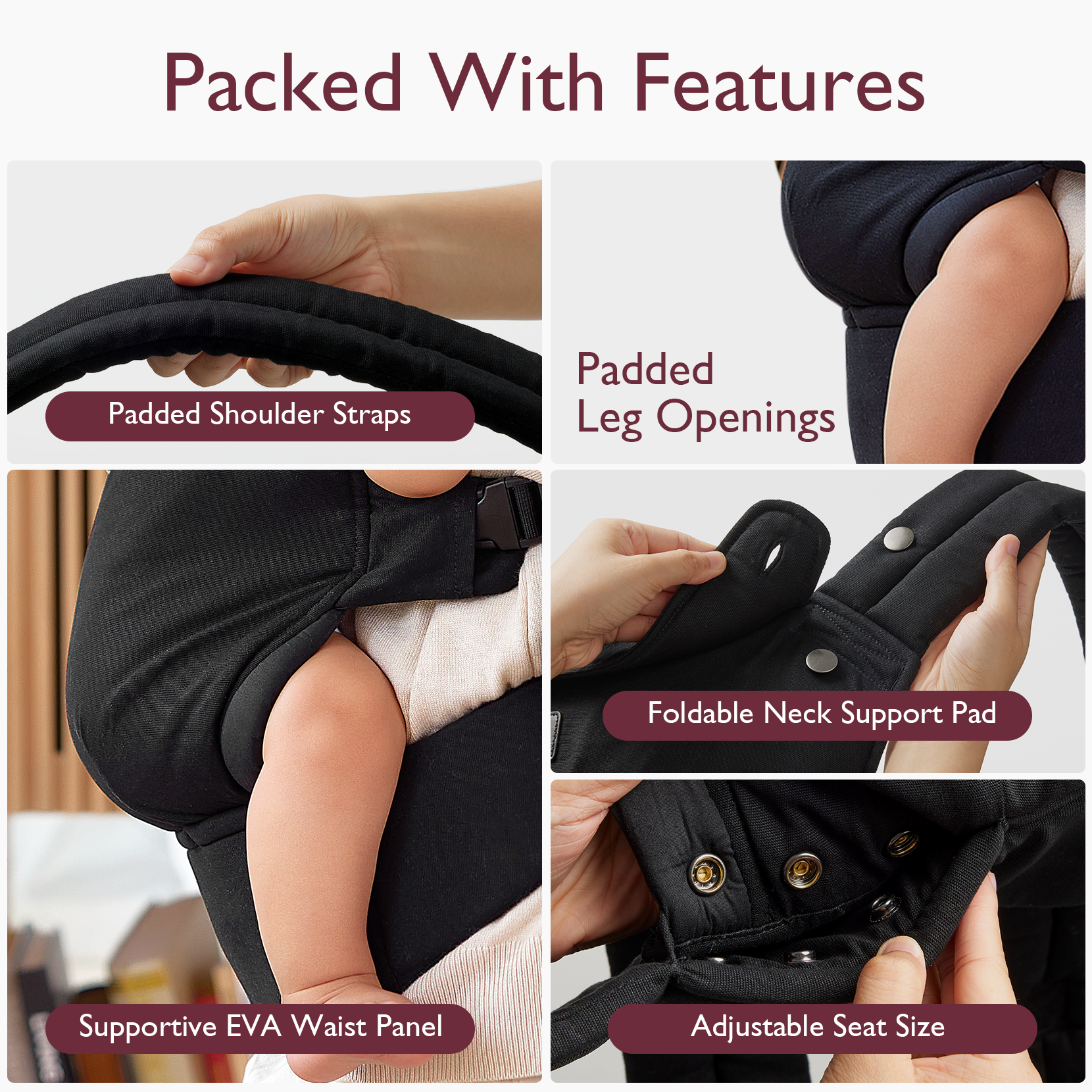 Momcozy PureHug Baby Carrier| Exclusive Offer