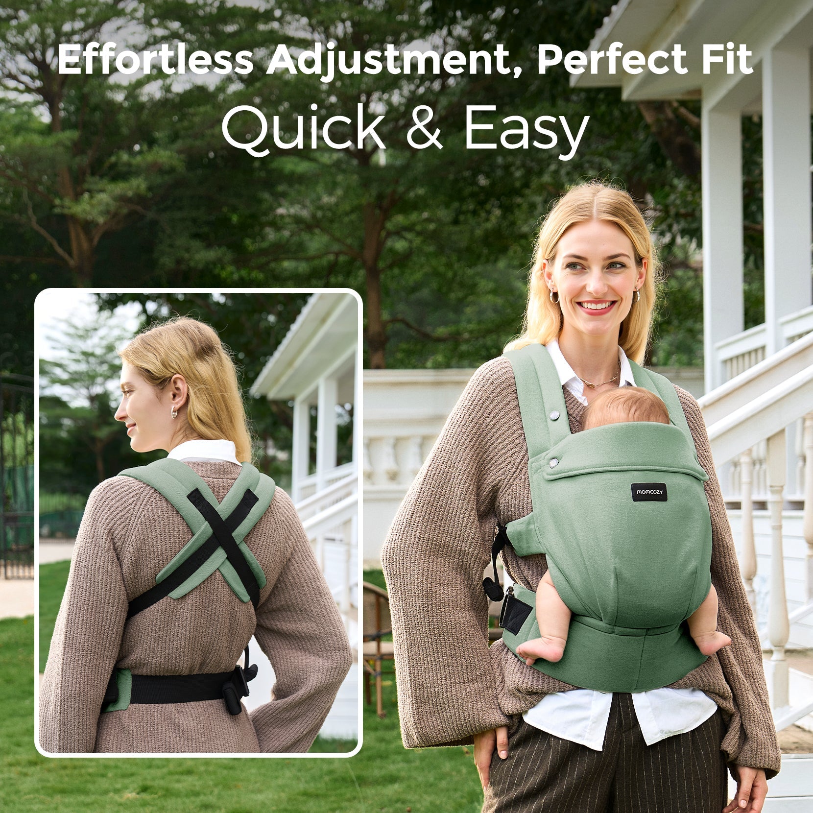 Momcozy PureHug Baby Carrier| Exclusive Offer