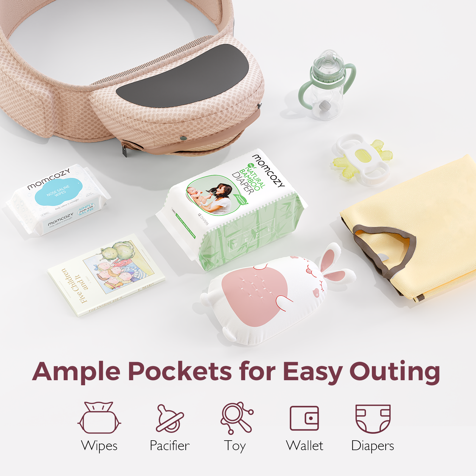 Momcozy Move2Fit Hip Seat Carrier