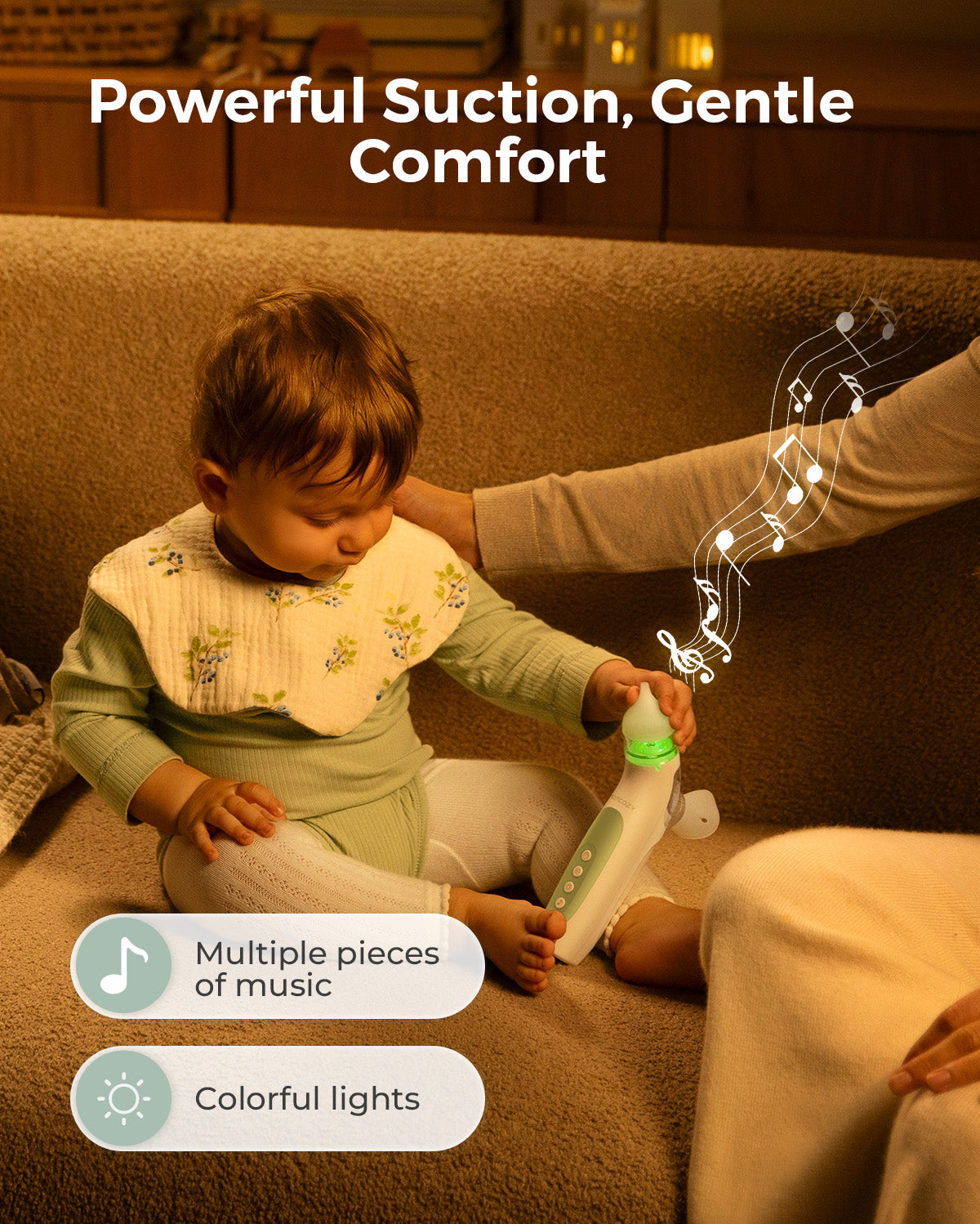 Momcozy 2-in-1 Spray & Suction Electric Nasal Aspirator