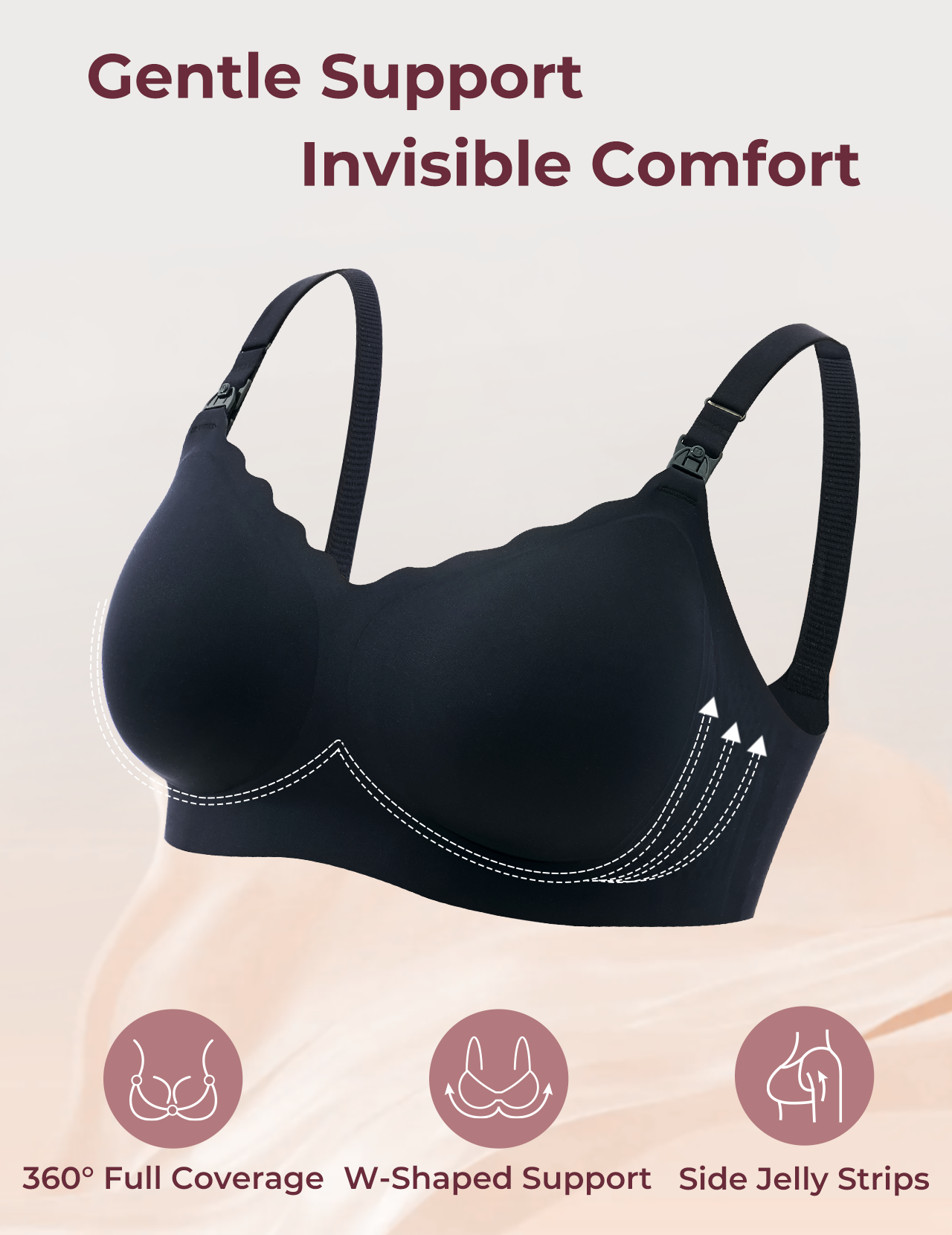 Momcozy Cooling Hands-Free Nursing & Pump Bra