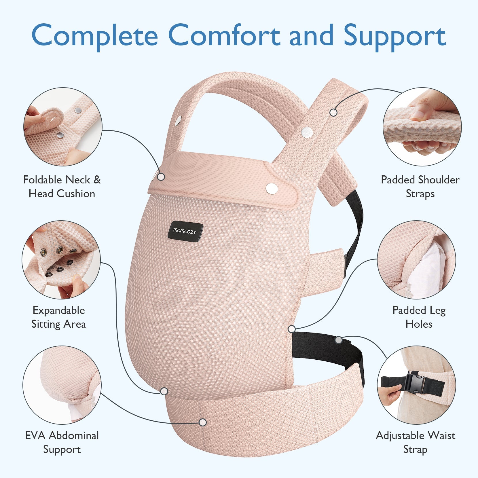 Momcozy PureHug Baby Carrier| Exclusive Offer