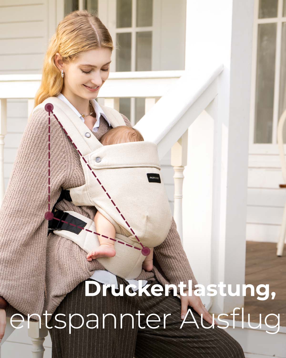 Momcozy GentleTouch Babytrage
