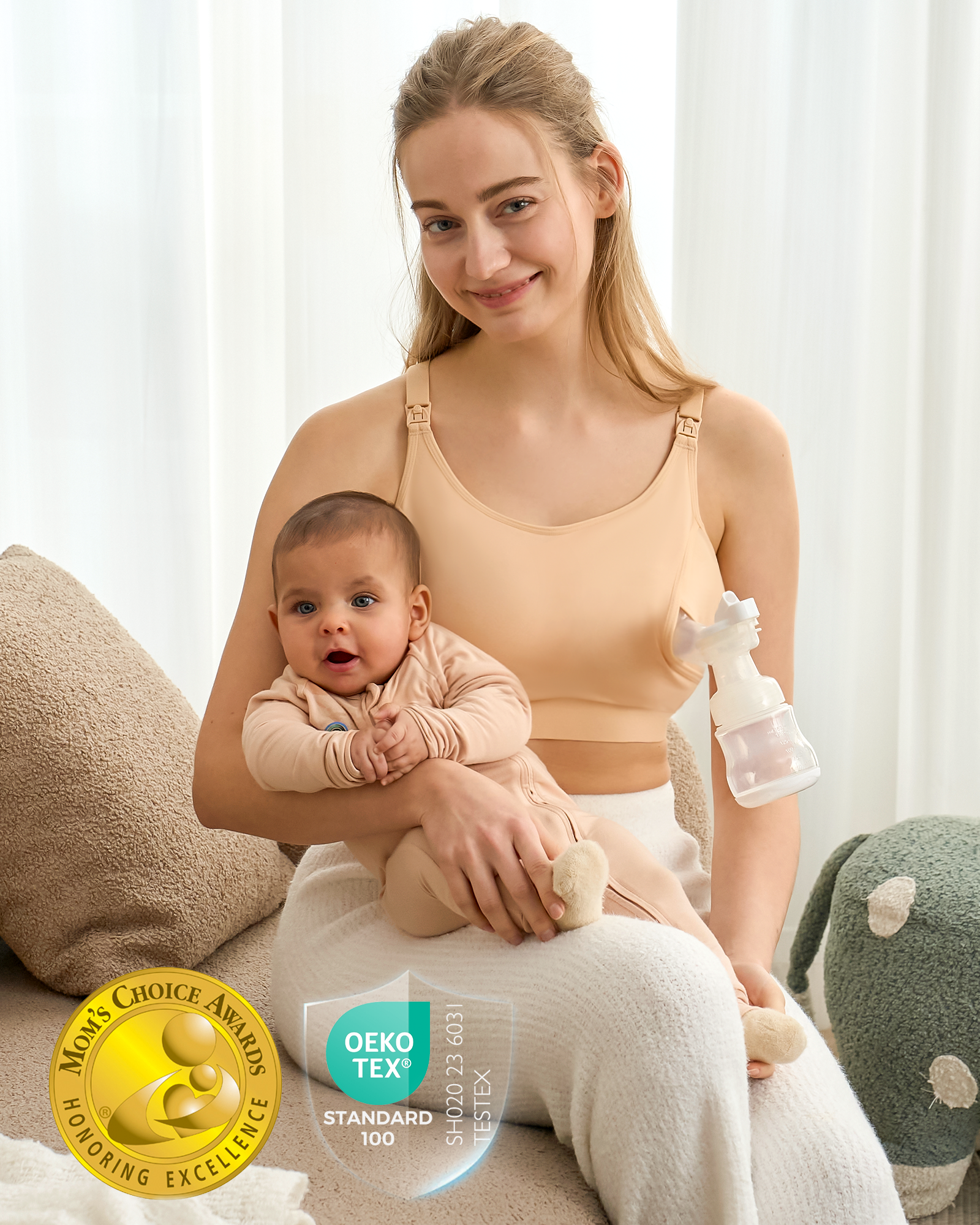 Original Hands-Free Pumping Bra | New Color