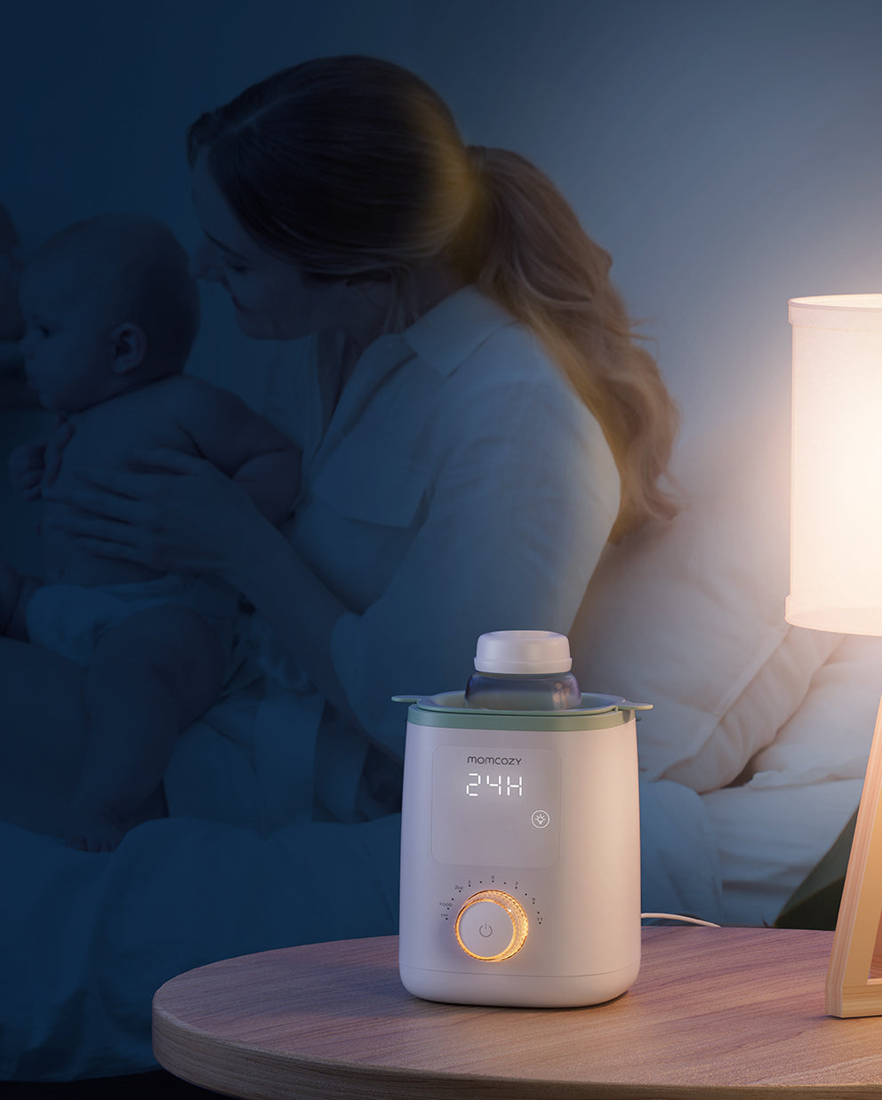 Nutri Smart Babyflaschenwärmer und Muttermilch-Aufbewahrungsbeutel