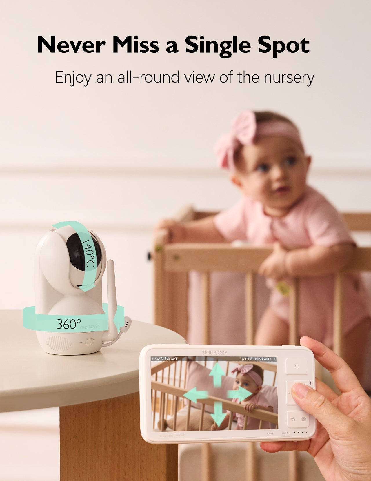 1080p Full HD Kamera für Videobabyphone BM03