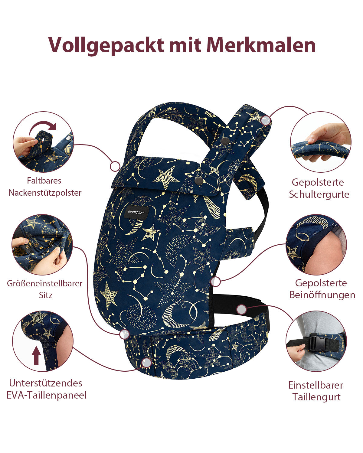 Momcozy PureHug Babytrage