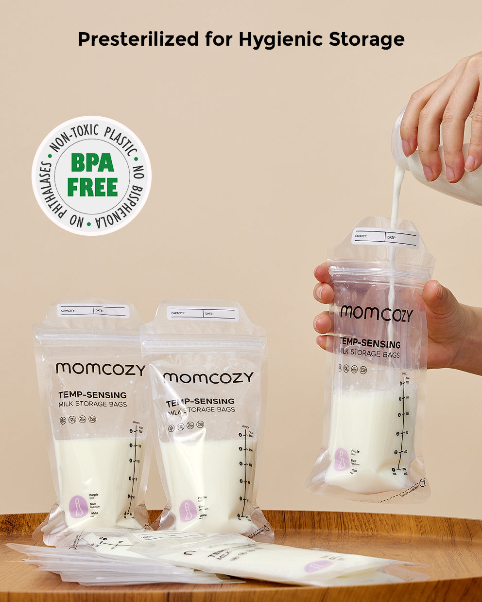 Nutri Smart Babyflaschenwärmer und Muttermilch-Aufbewahrungsbeutel