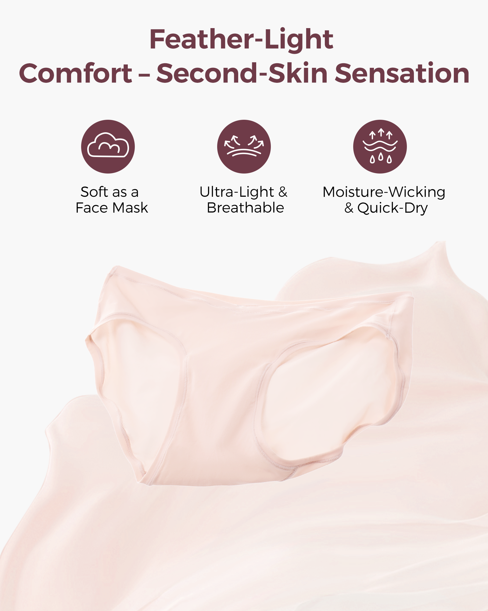 Momcozy SkinHug Mask-Feel Maternity Underwear - 3 Pack