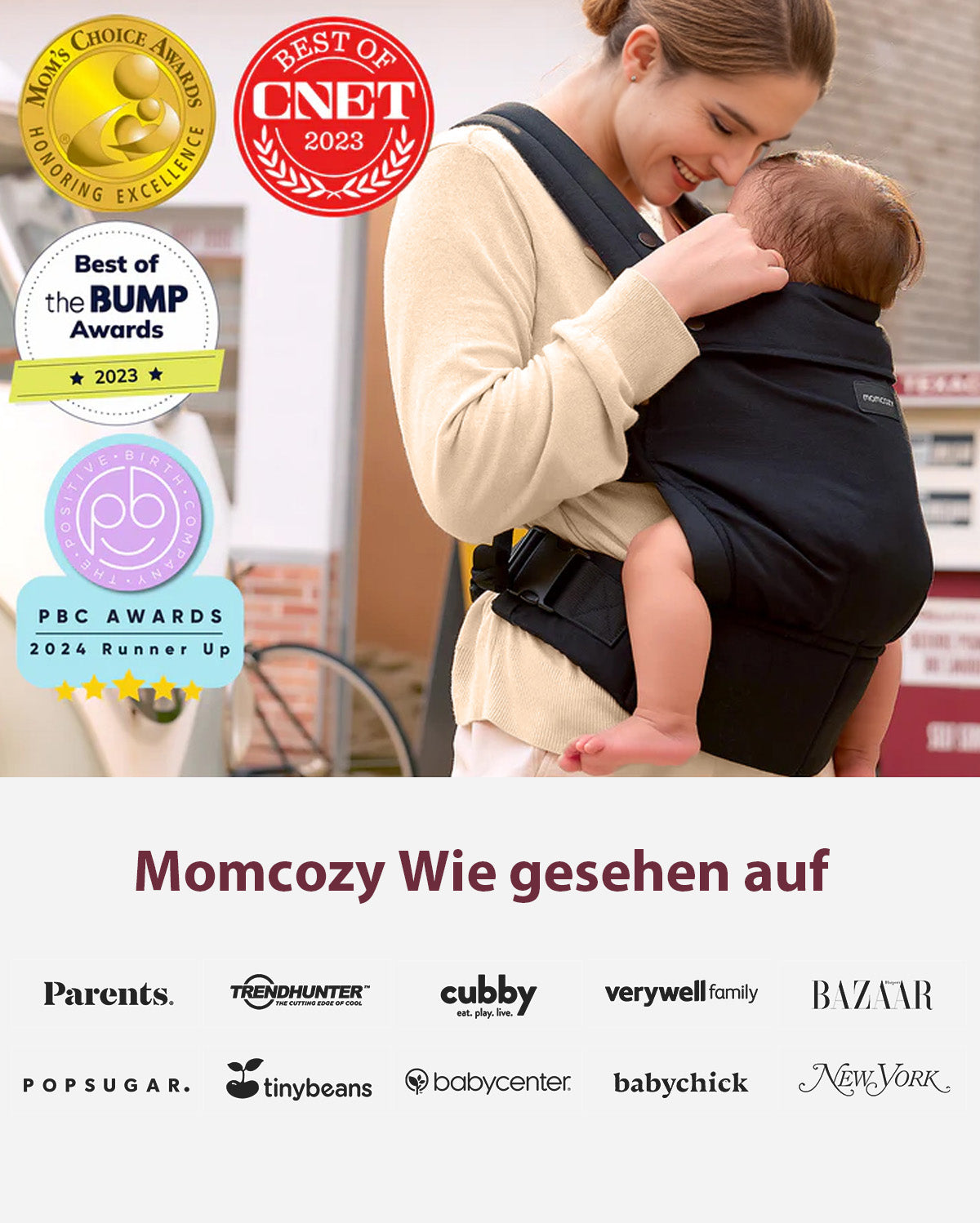 Momcozy PureHug Babytrage